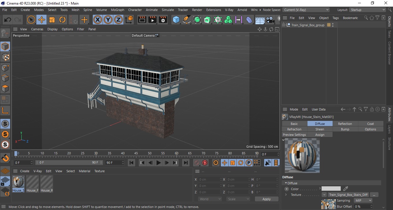 3D Train Signal Box