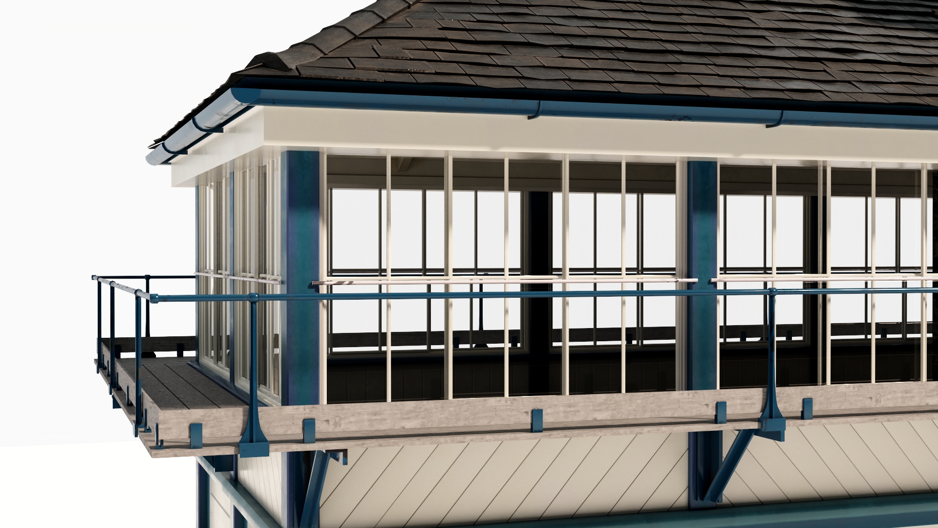 3D Train Signal Box