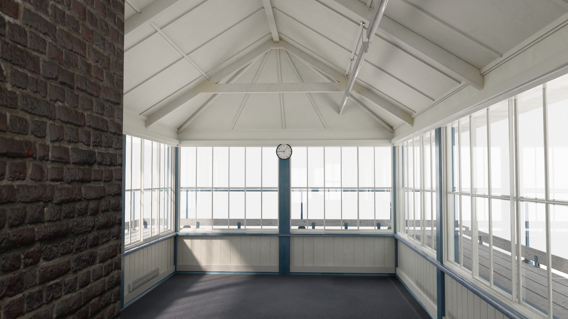 3D Train Signal Box
