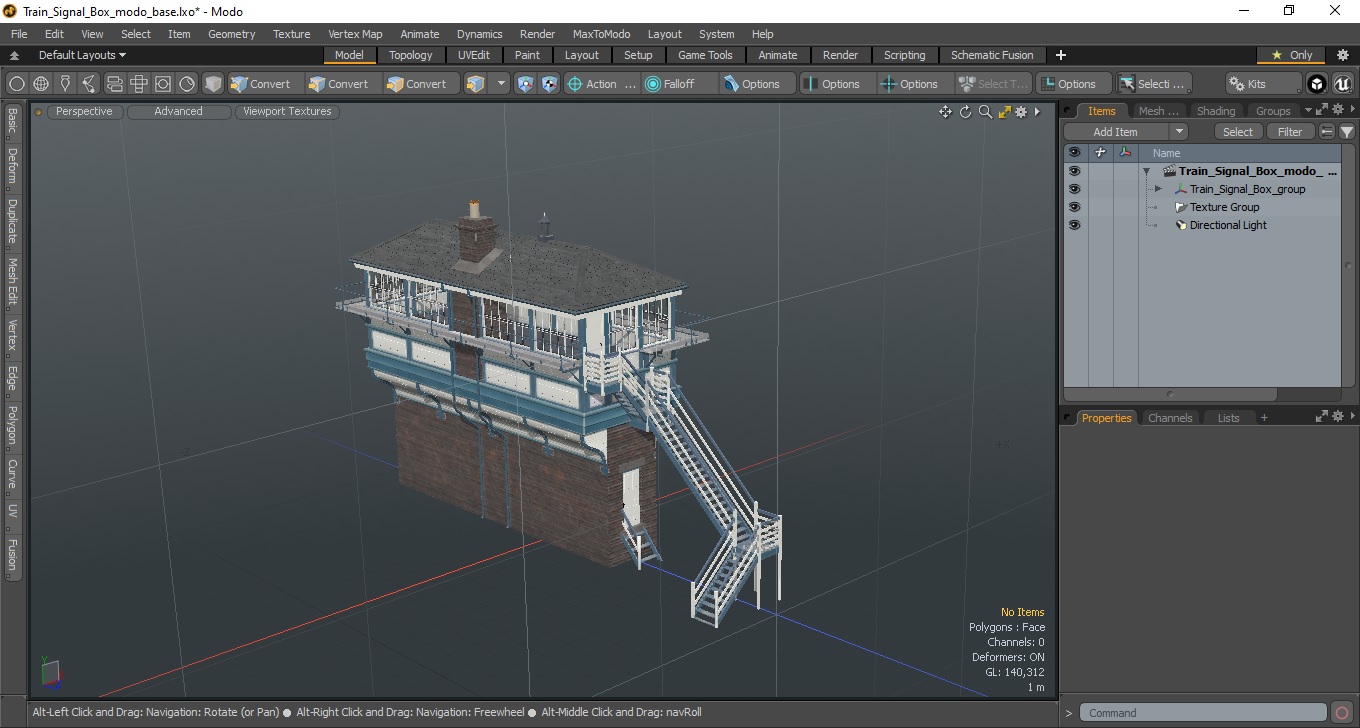 3D Train Signal Box