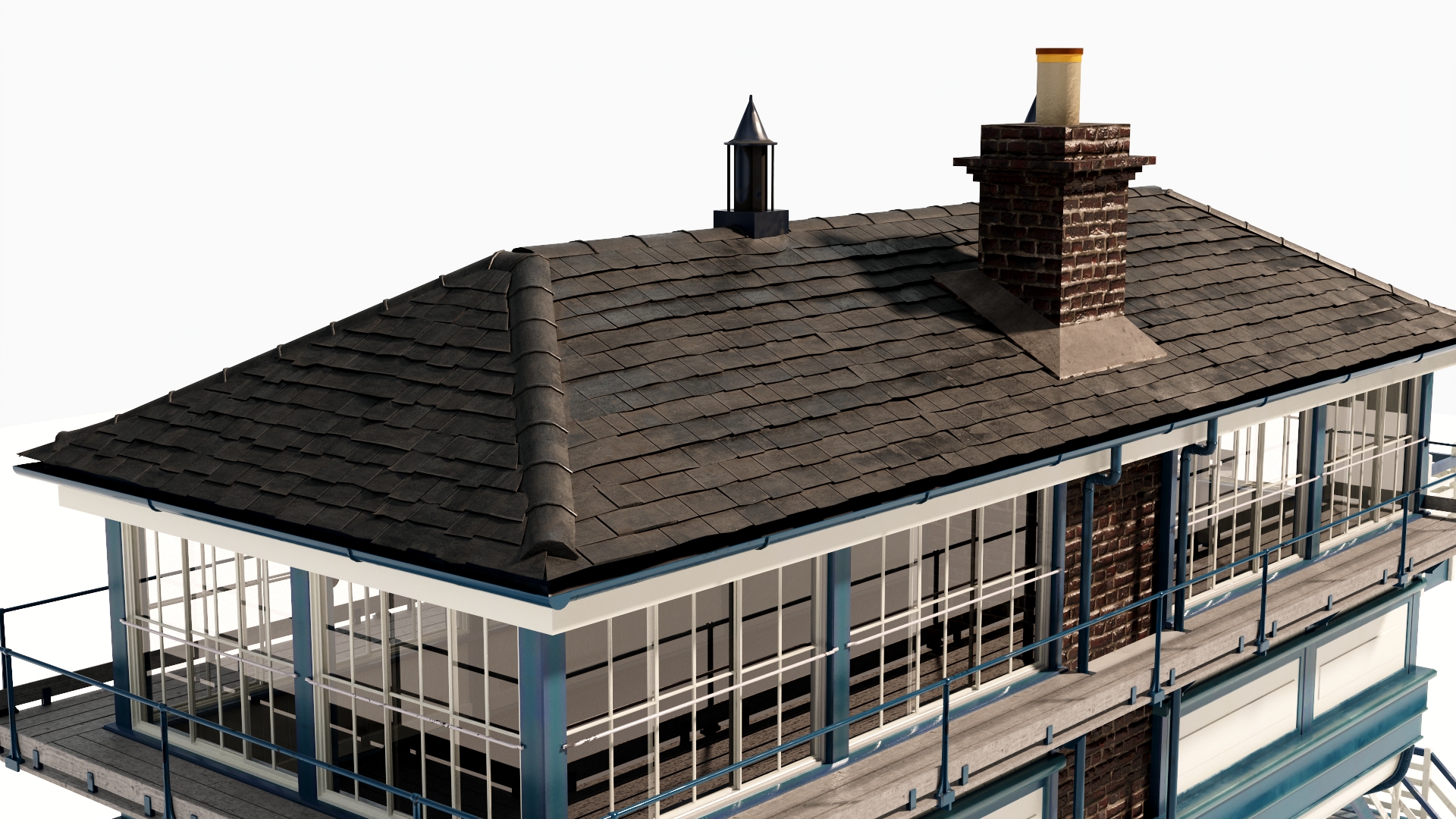 3D Train Signal Box
