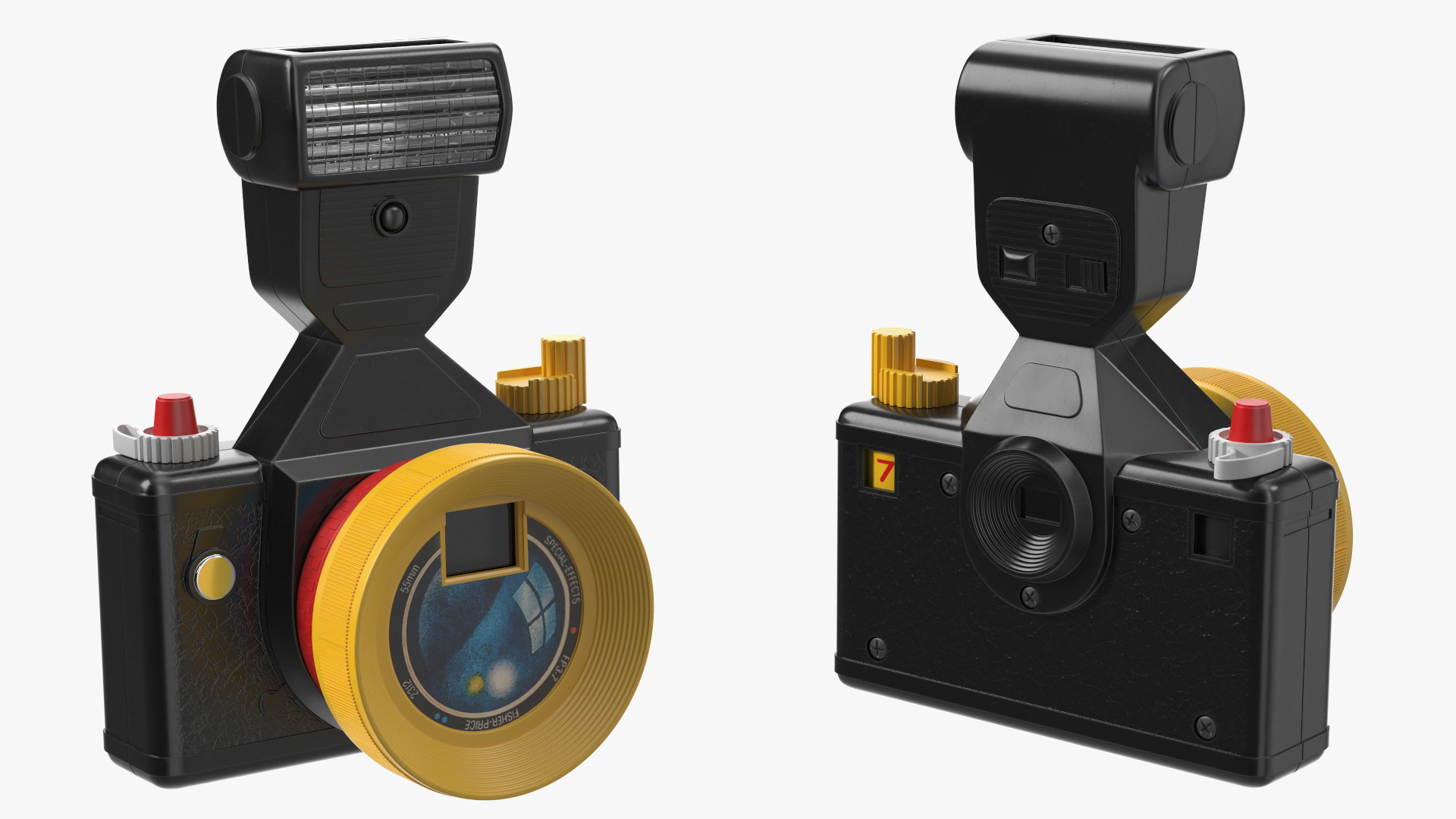 3D Toy Vintage Camera model