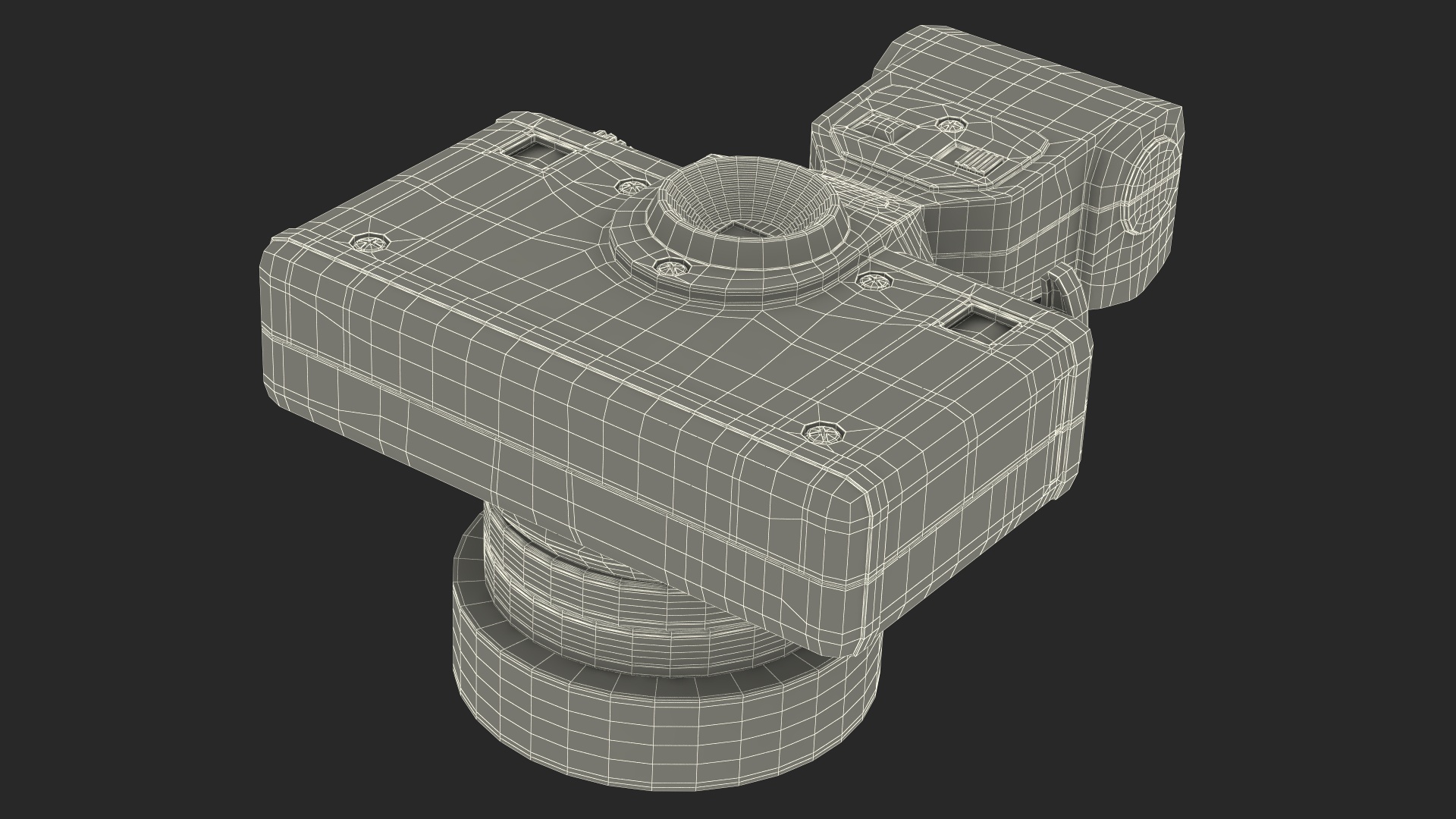 3D Toy Vintage Camera model