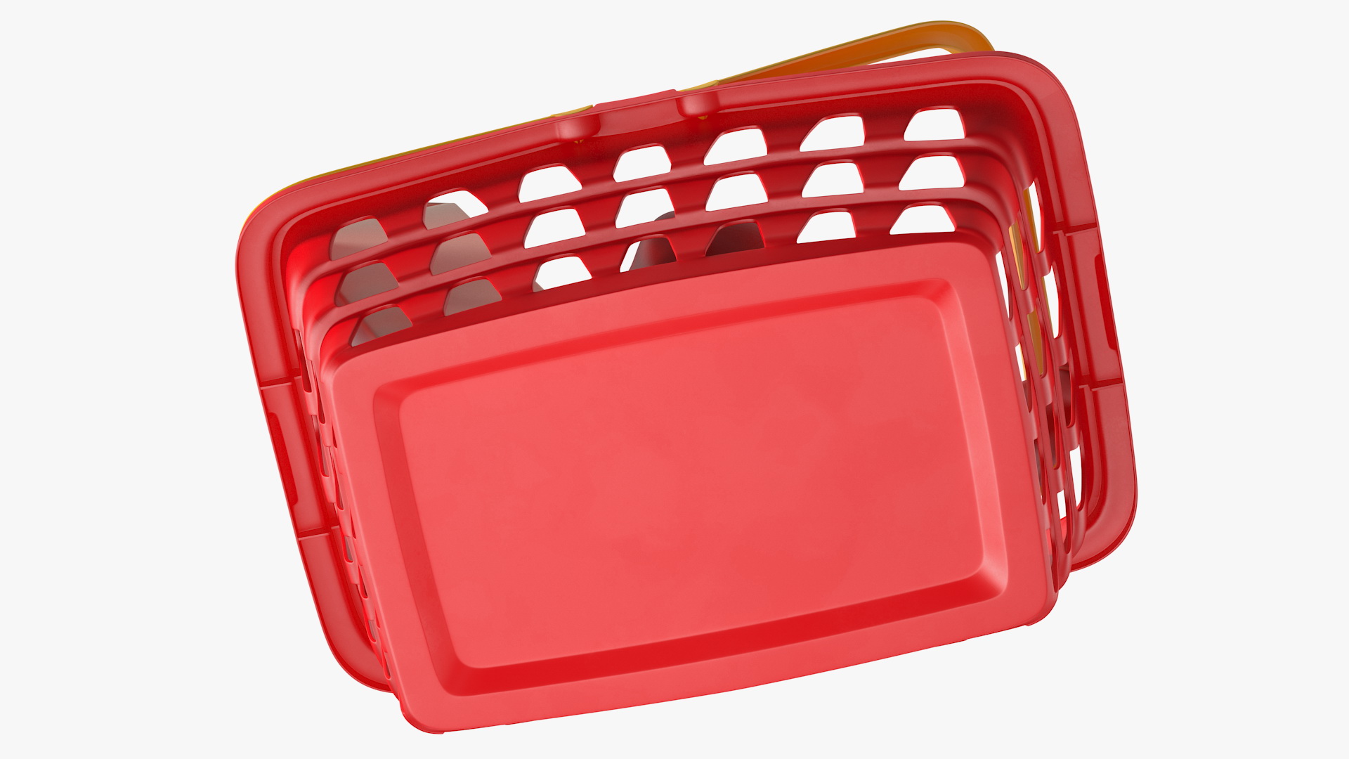 3D Children Shopping Basket with Grocery Food Toy