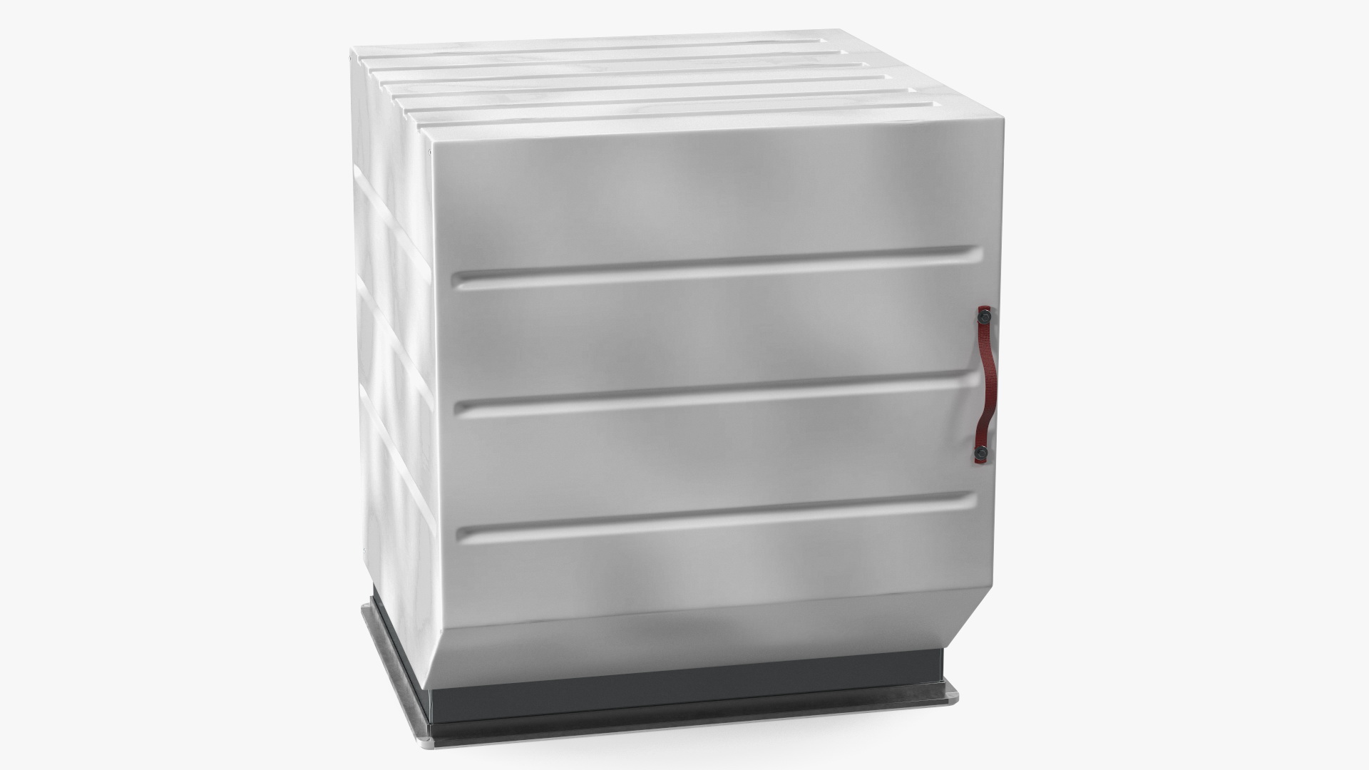 Air Cargo ULD Container LD 2 White 3D model