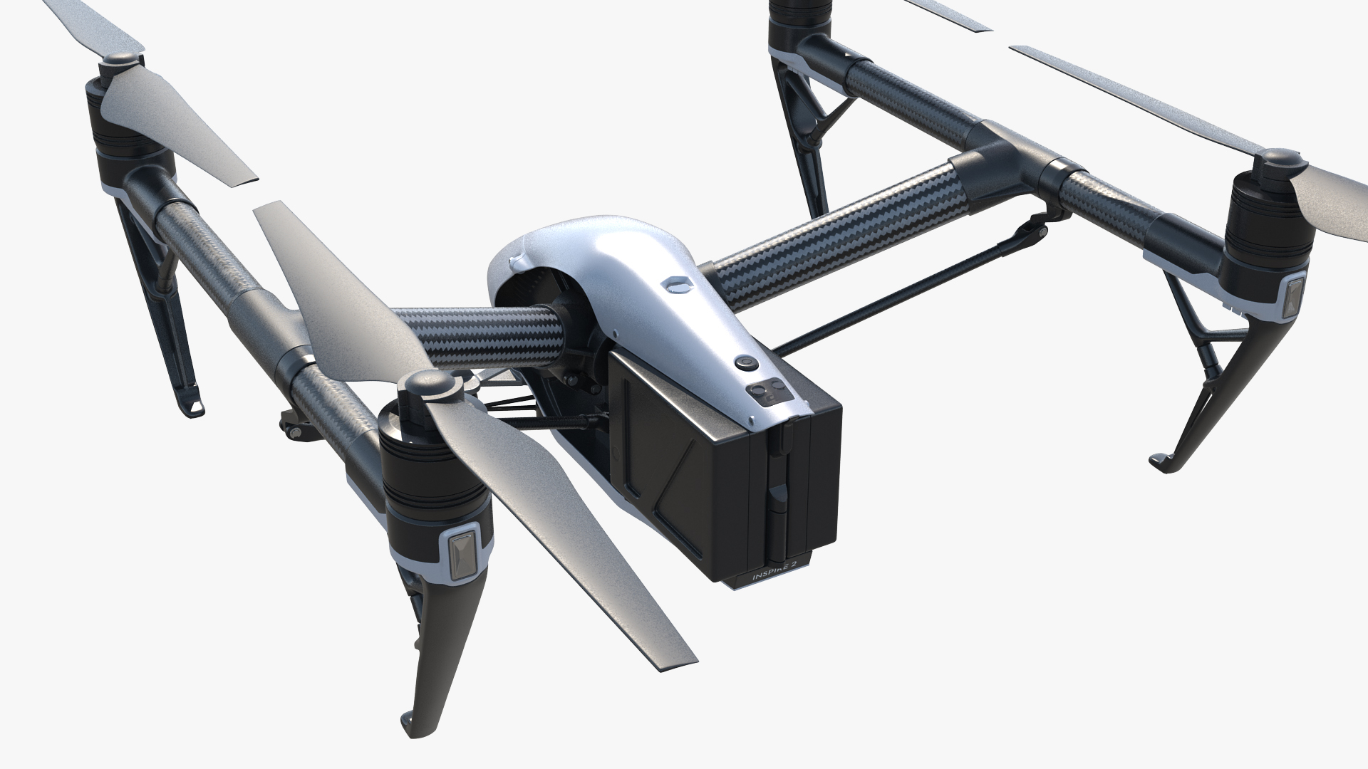 3D model DJI Inspire 2 Quadcopter Drone