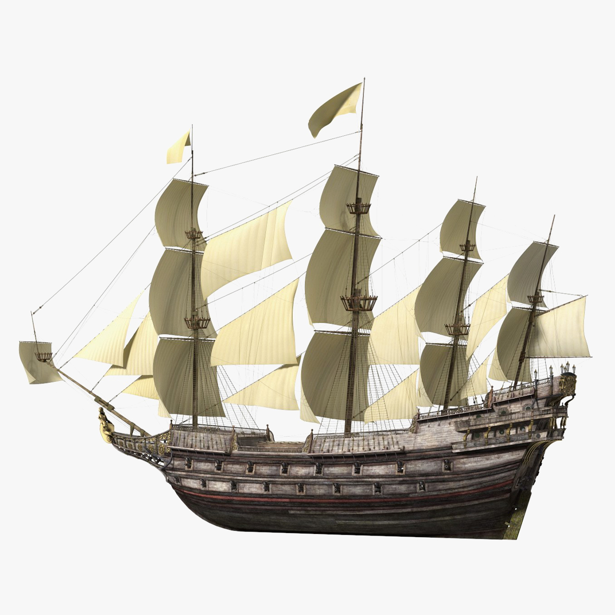 Galleon Sailing Ship