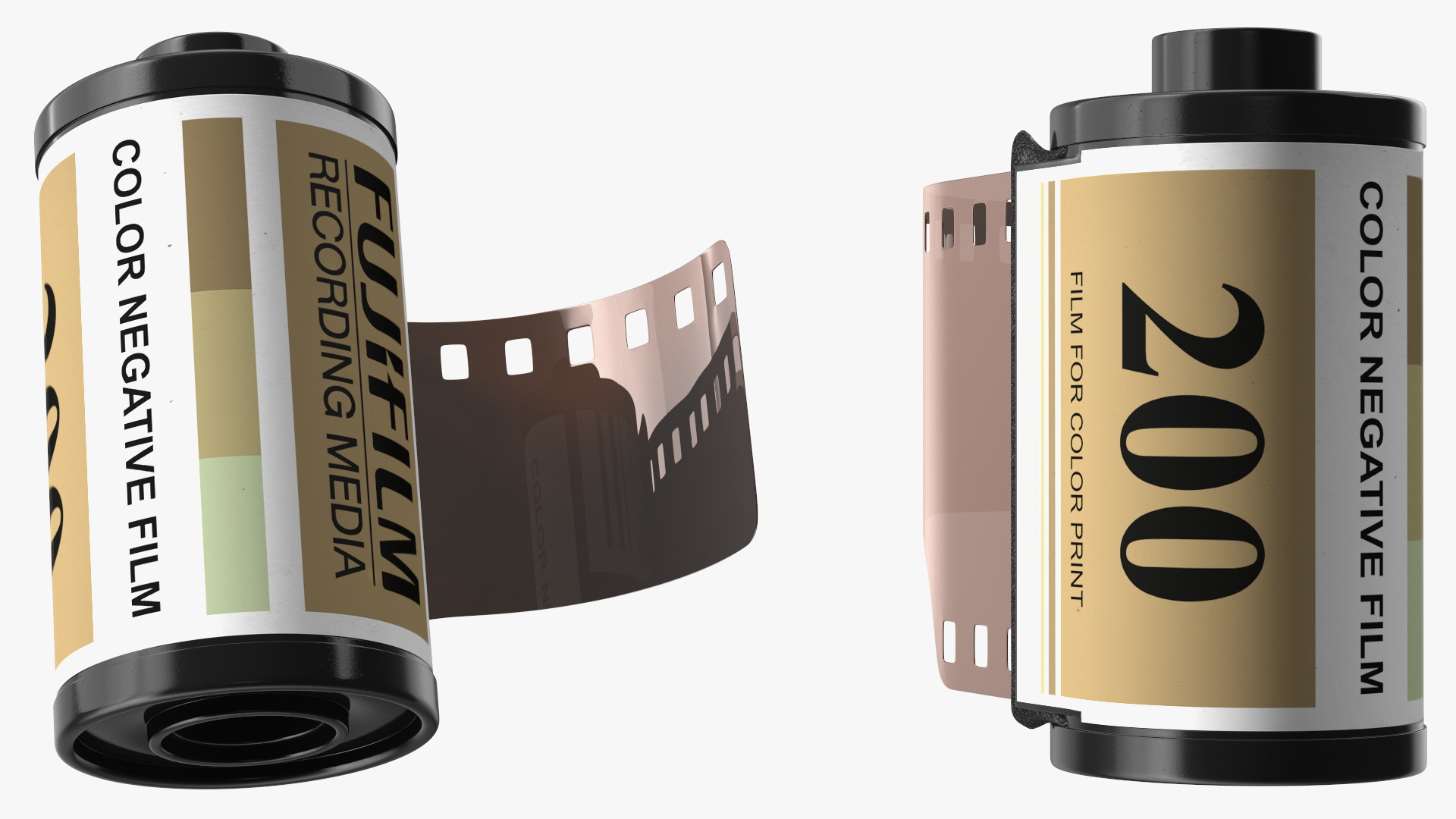 3D Color Negative Film 200 35mm model