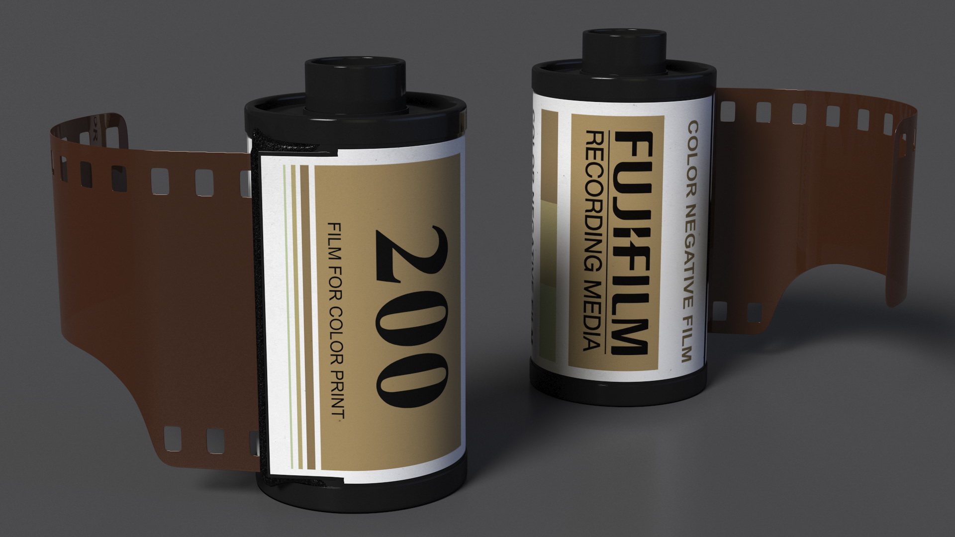 3D Color Negative Film 200 35mm model