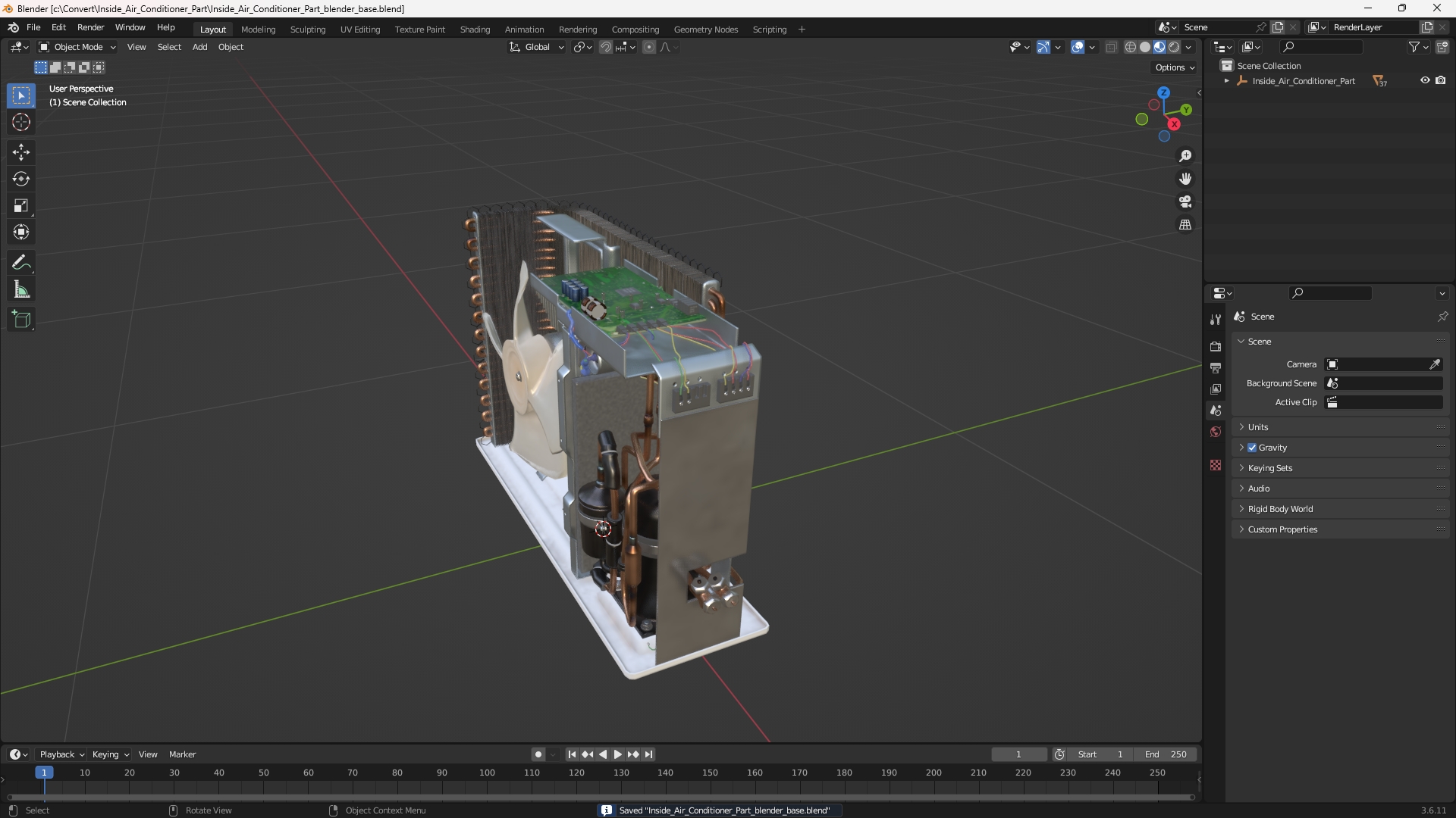 Inside Air Conditioner Part - view 10