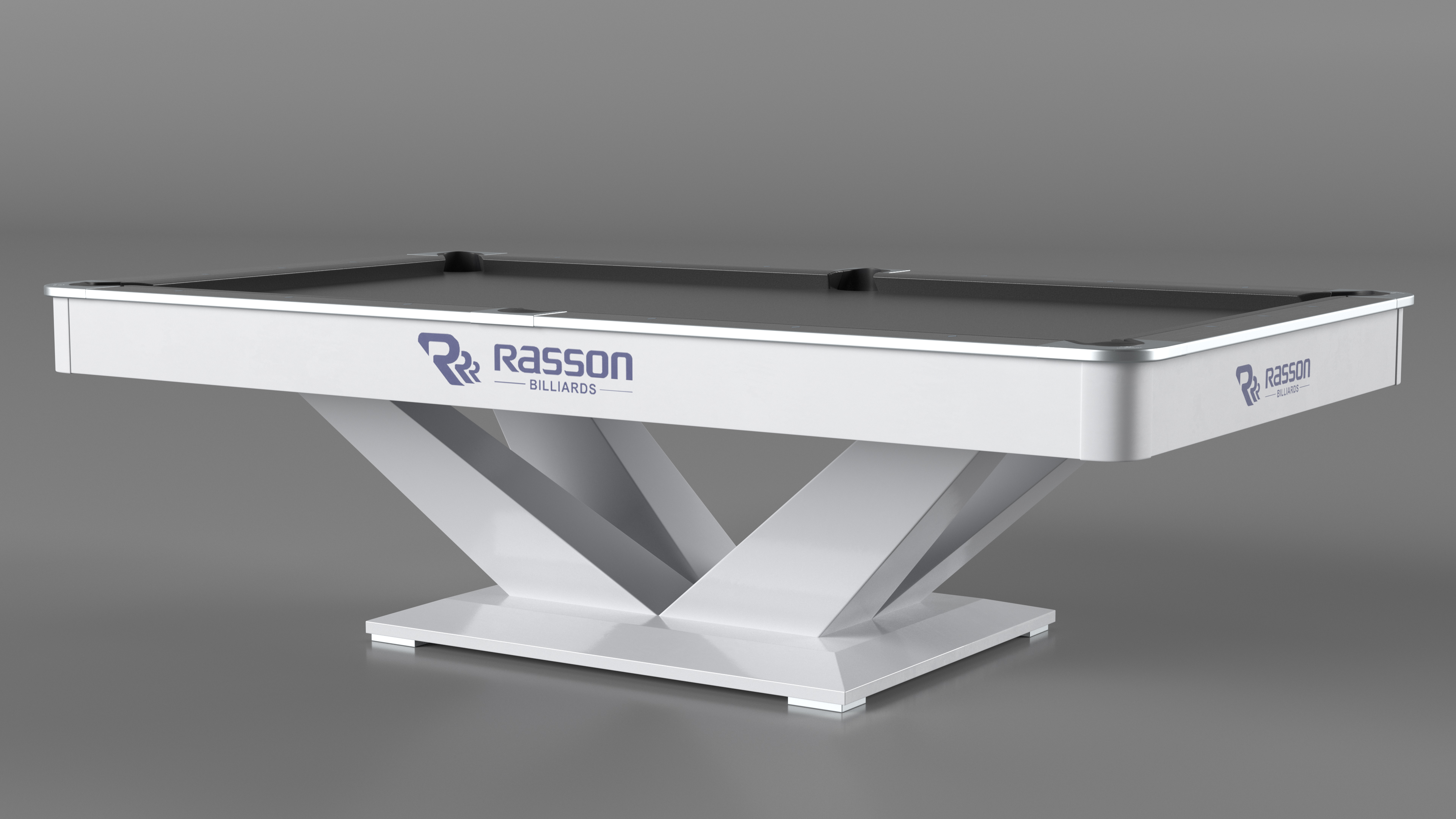 3D Professional Pool Table Rasson Black
