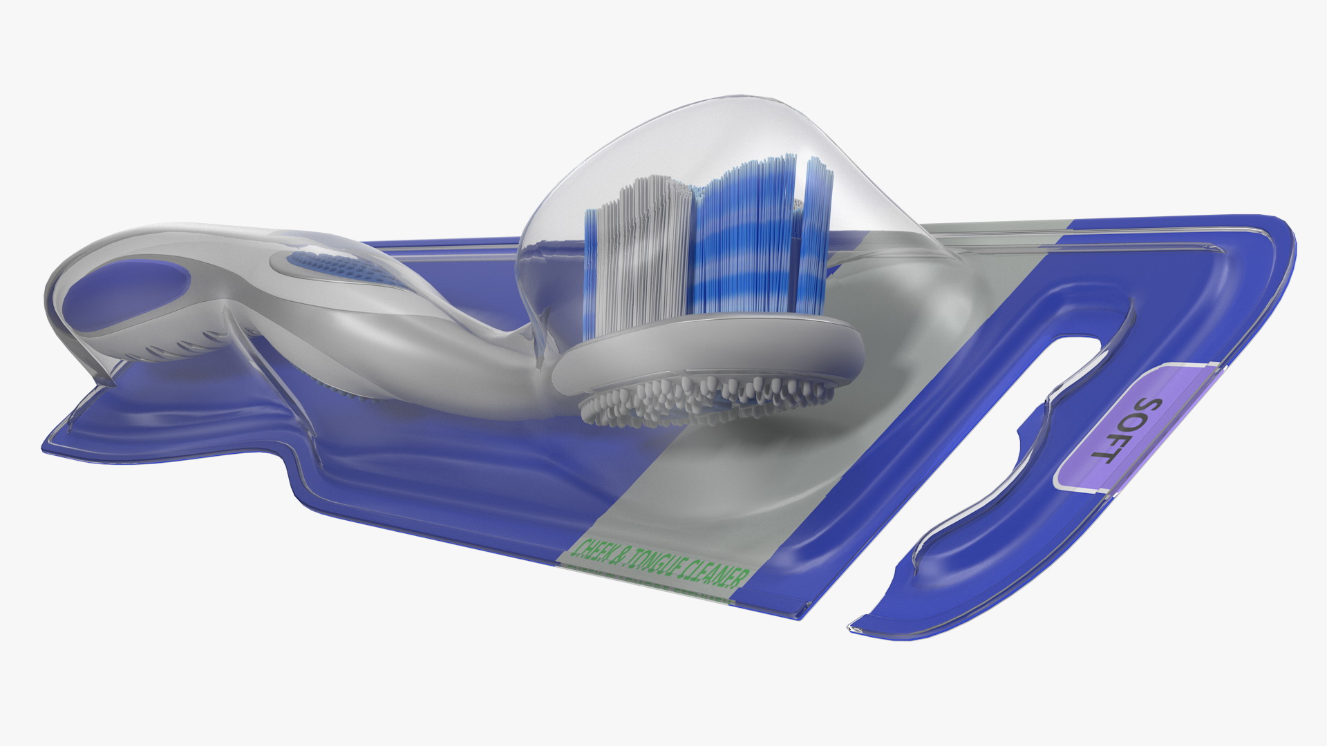 3D Toothbrush Blister Packaging Generic