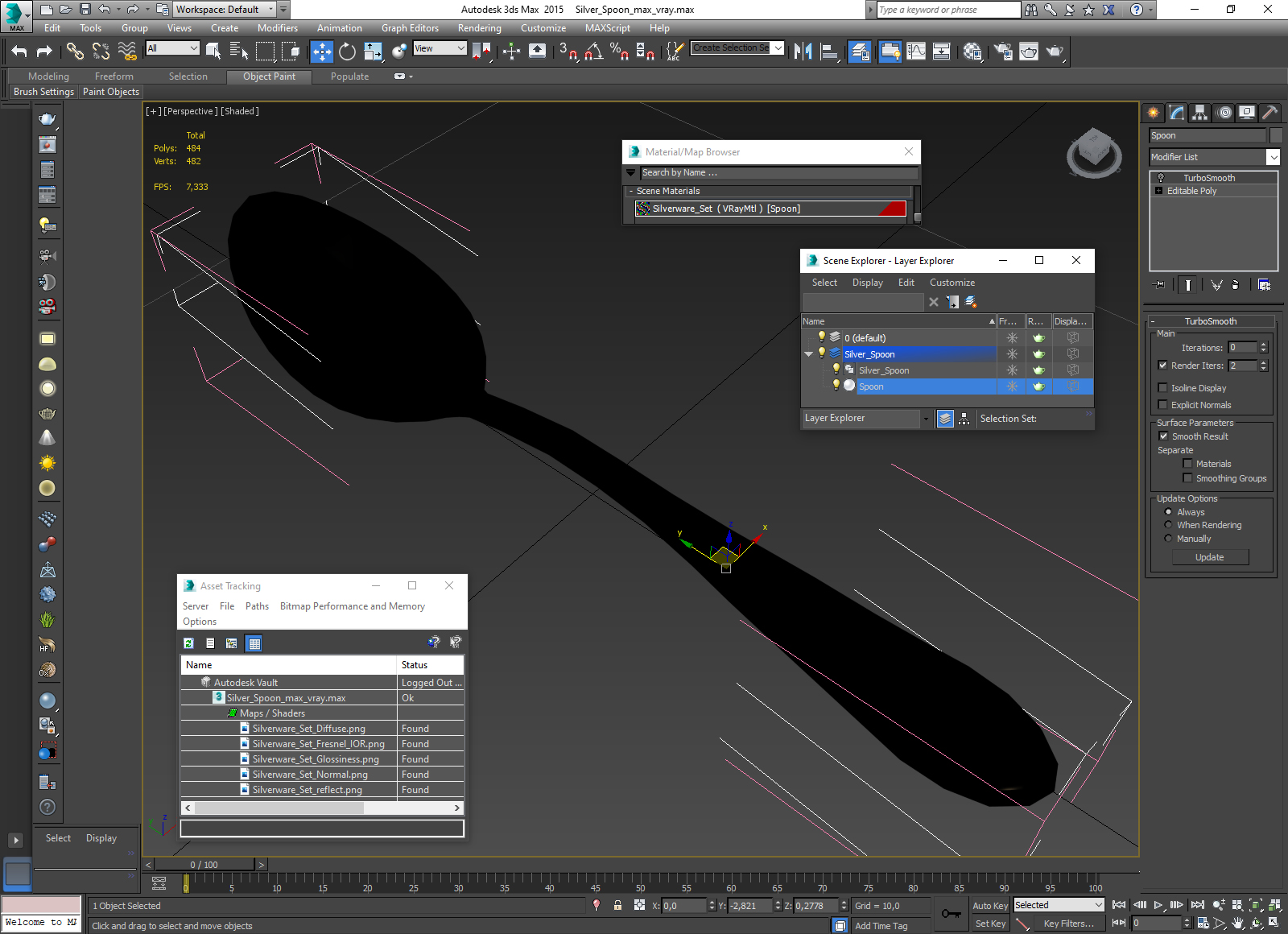 Silver Spoon 3D
