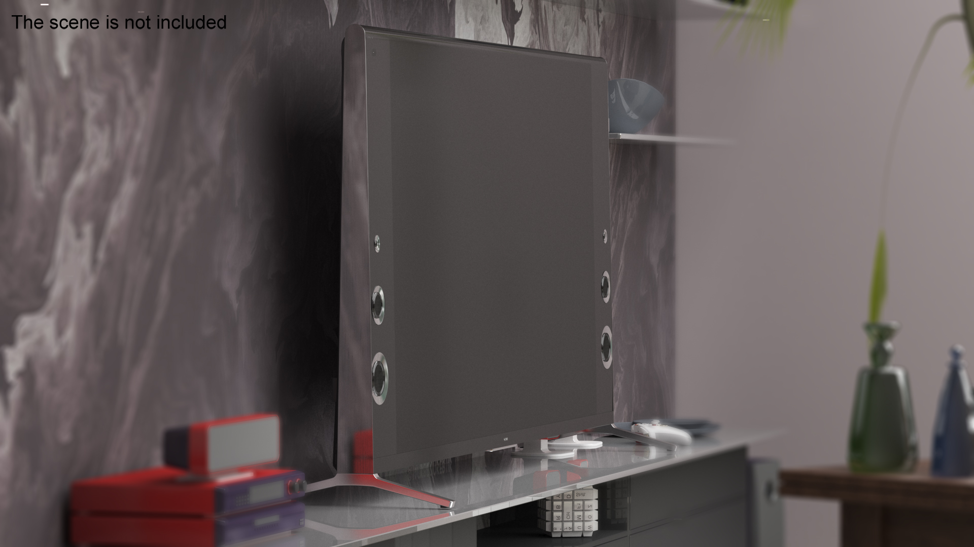 3D model Sony X900B 4K Ultra HD TV