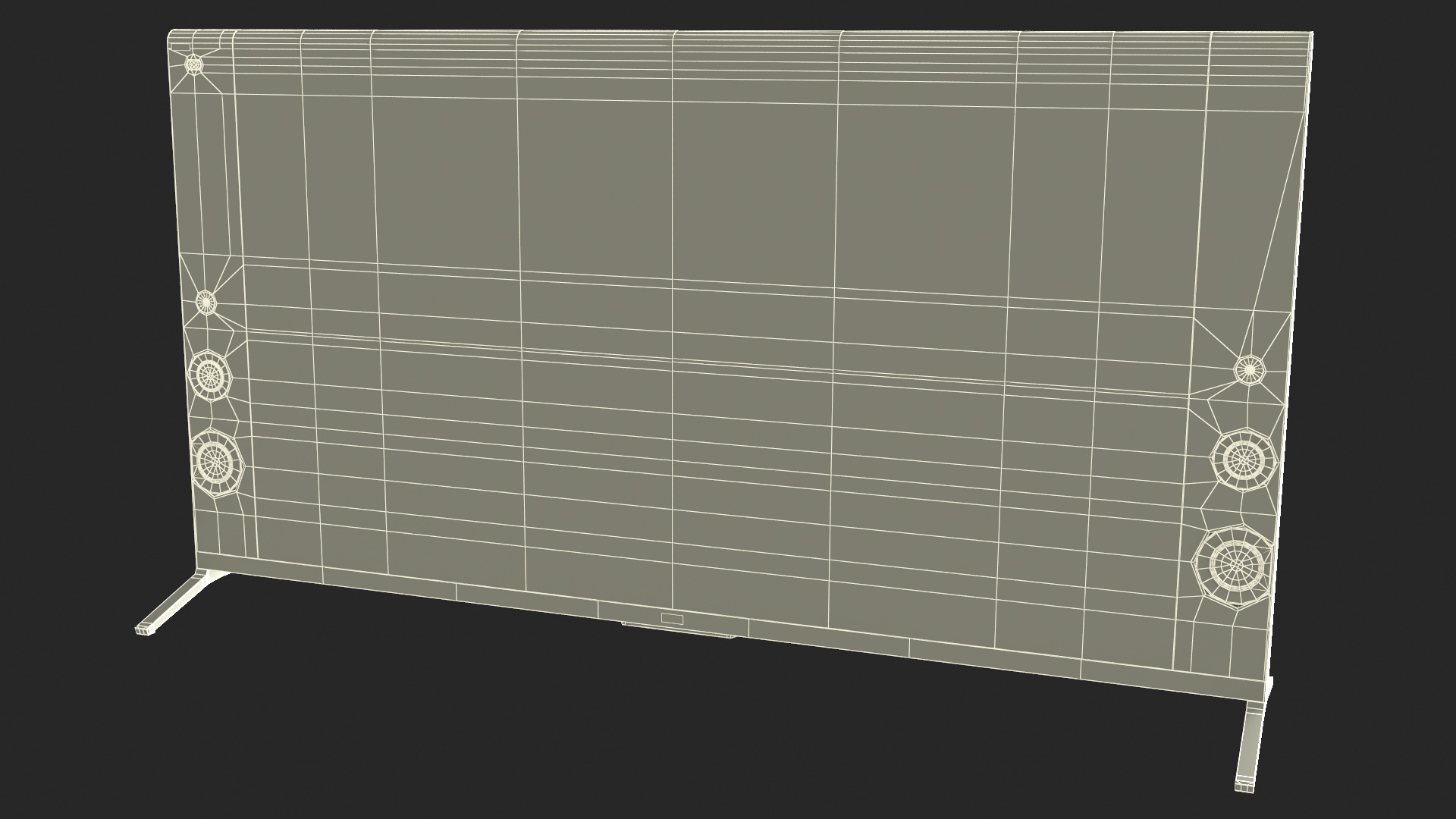 3D model Sony X900B 4K Ultra HD TV