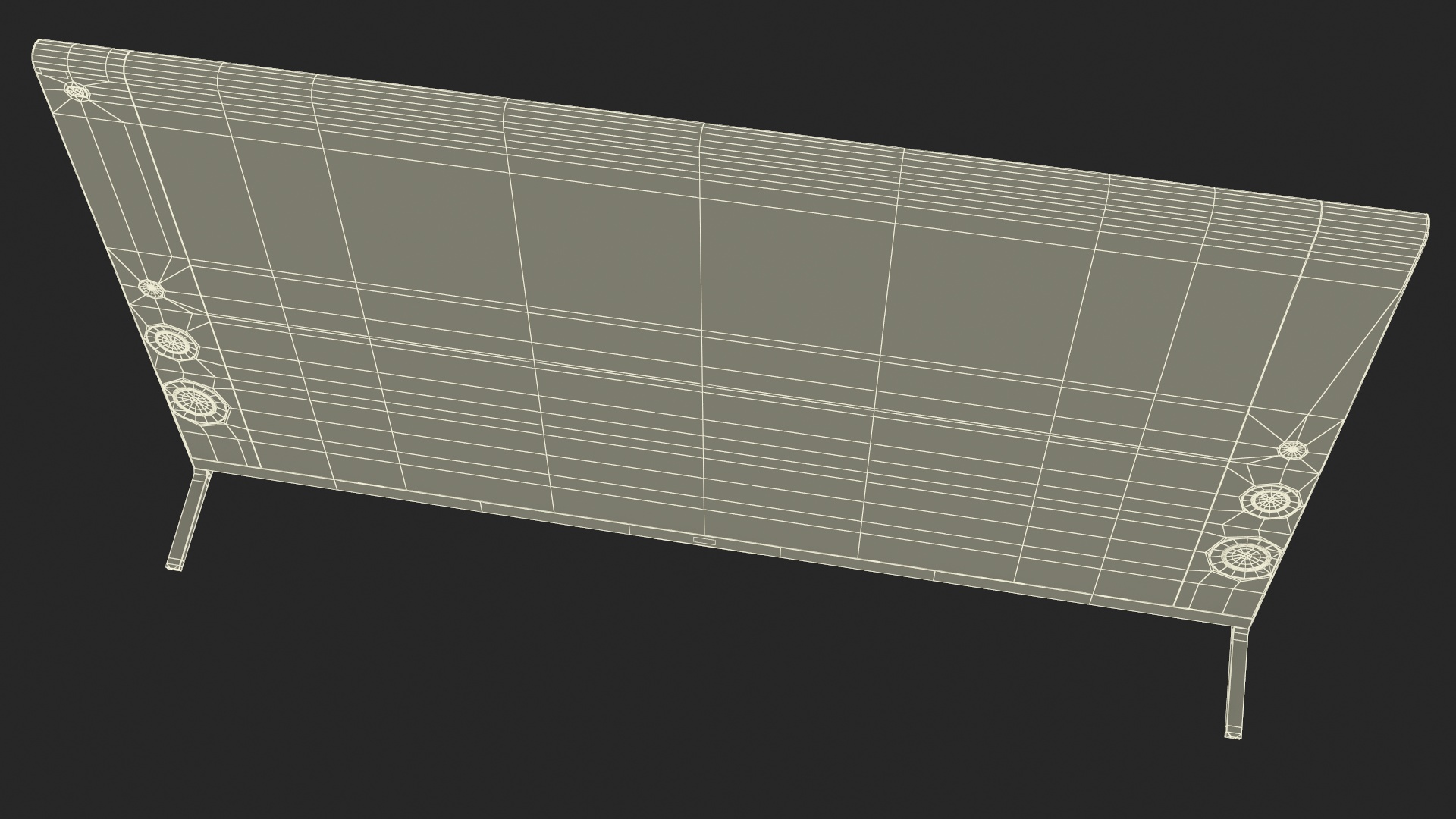 3D model Sony X900B 4K Ultra HD TV