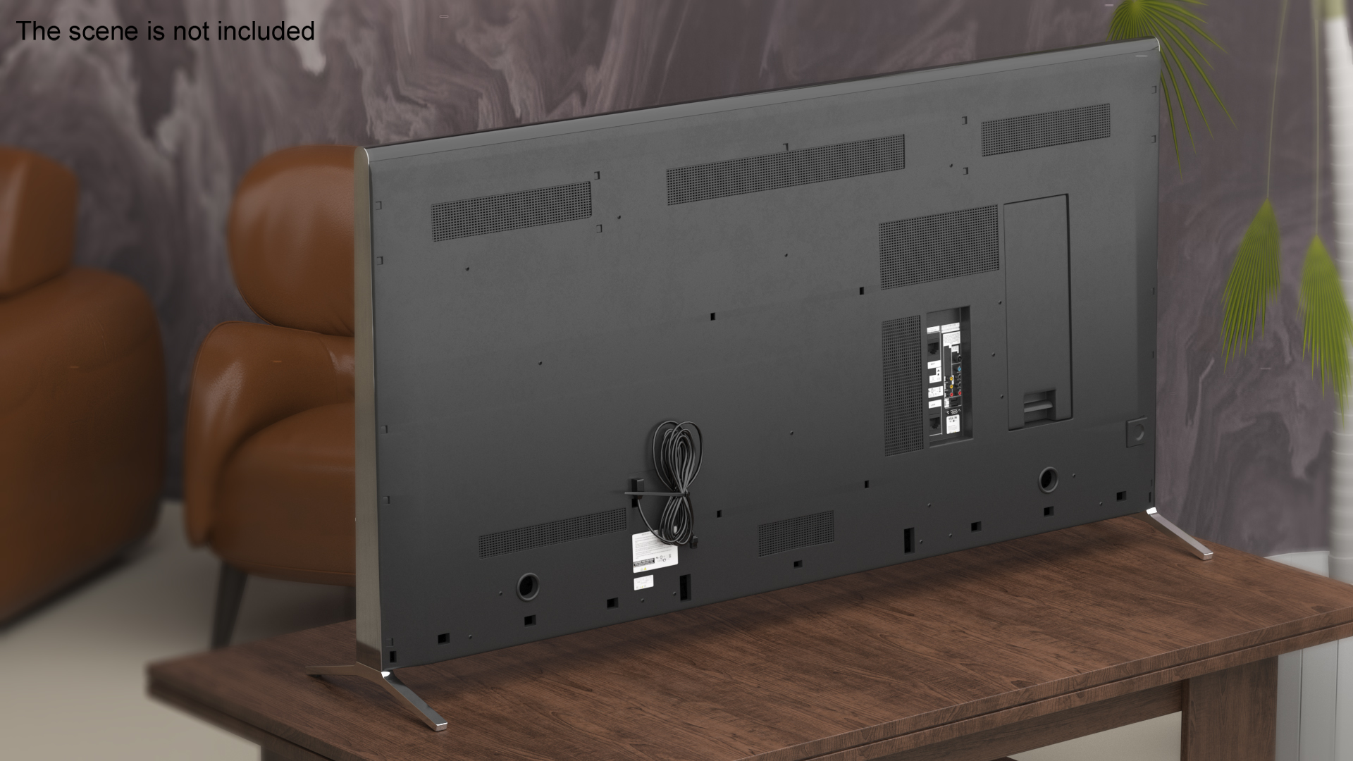 3D model Sony X900B 4K Ultra HD TV