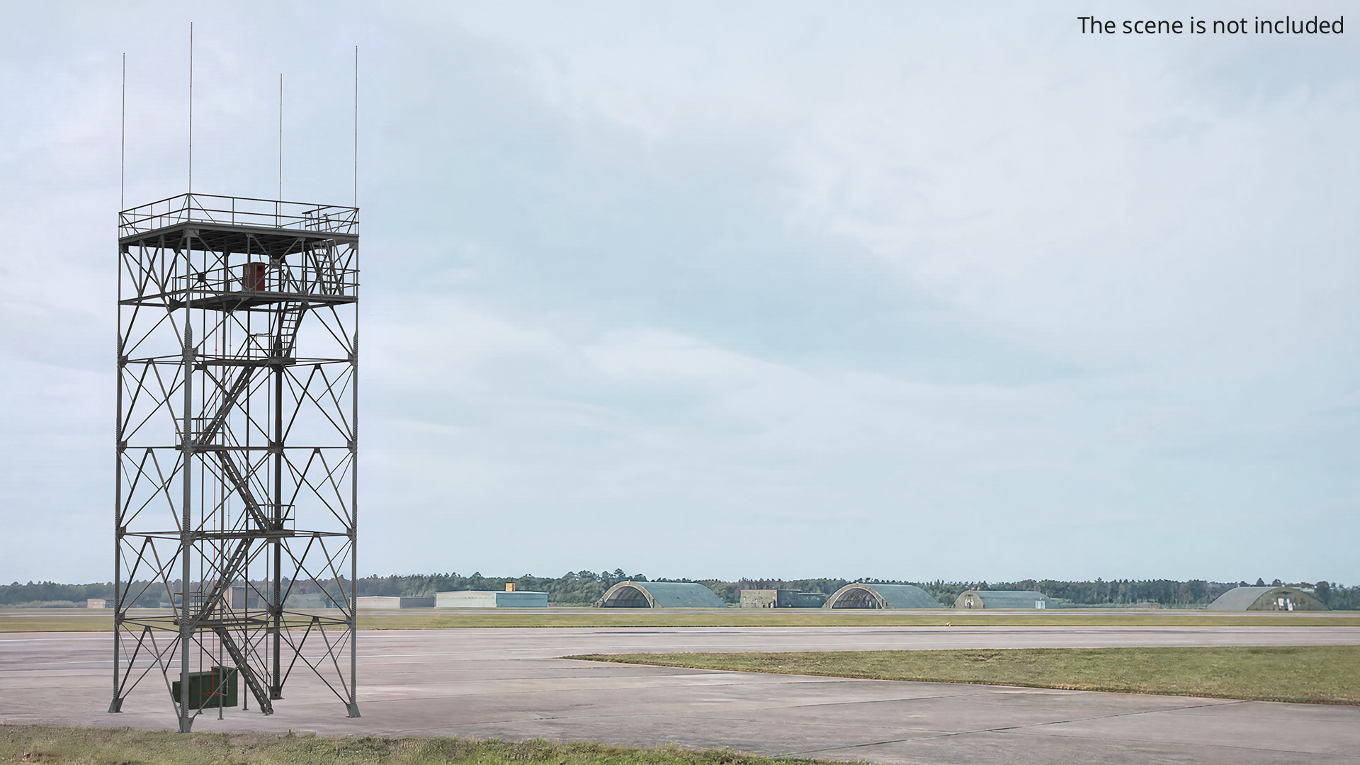 Radar Observation Tower Frame, view 2