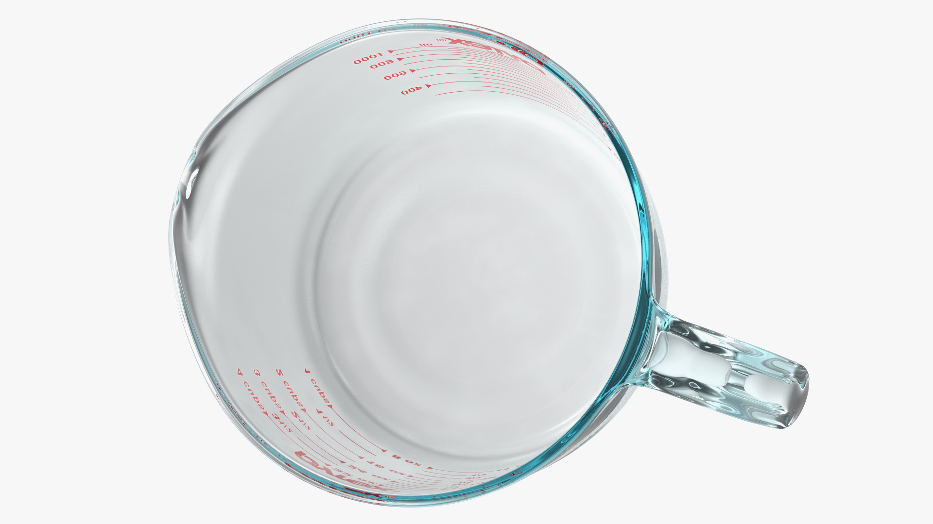 3D Pyrex Measuring Cup 1000ml