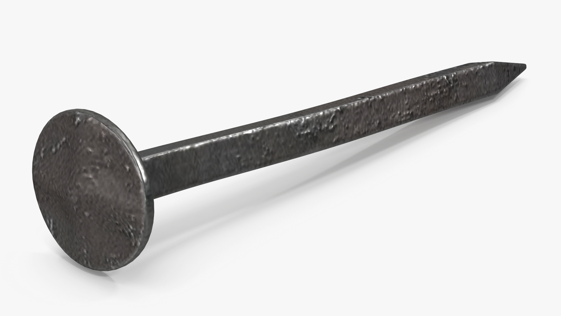Hardboard Nails Old 3D model