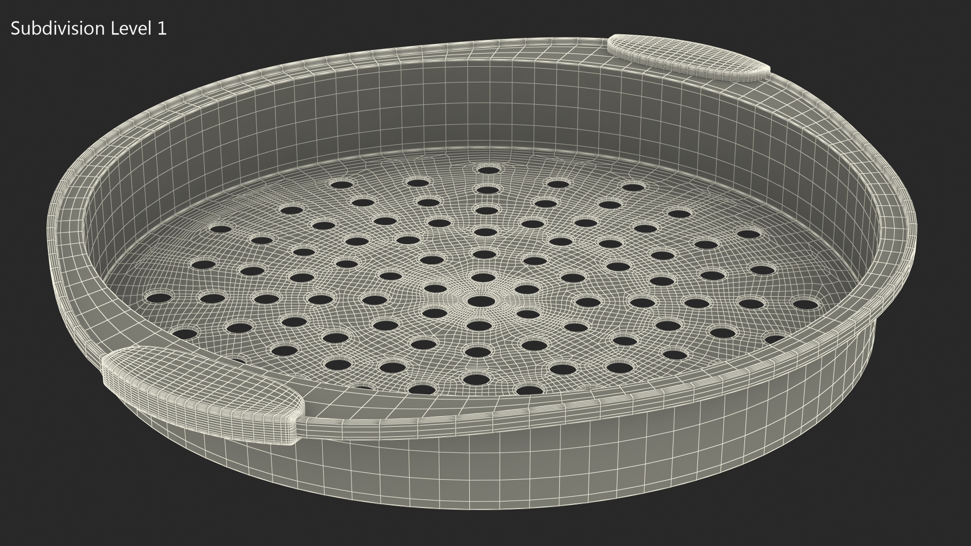 3D model Non-Stick Pizza Tray