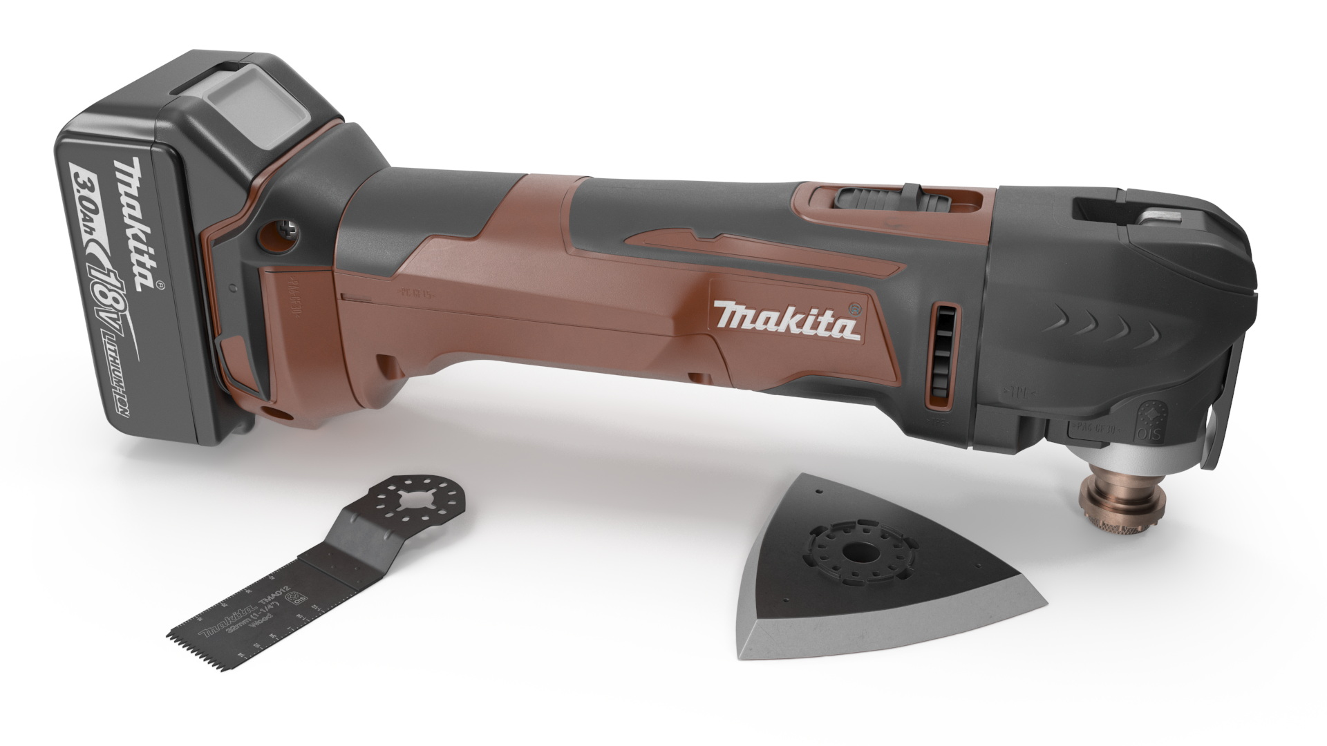 3D Makita Oscillating Multi Tool Orange