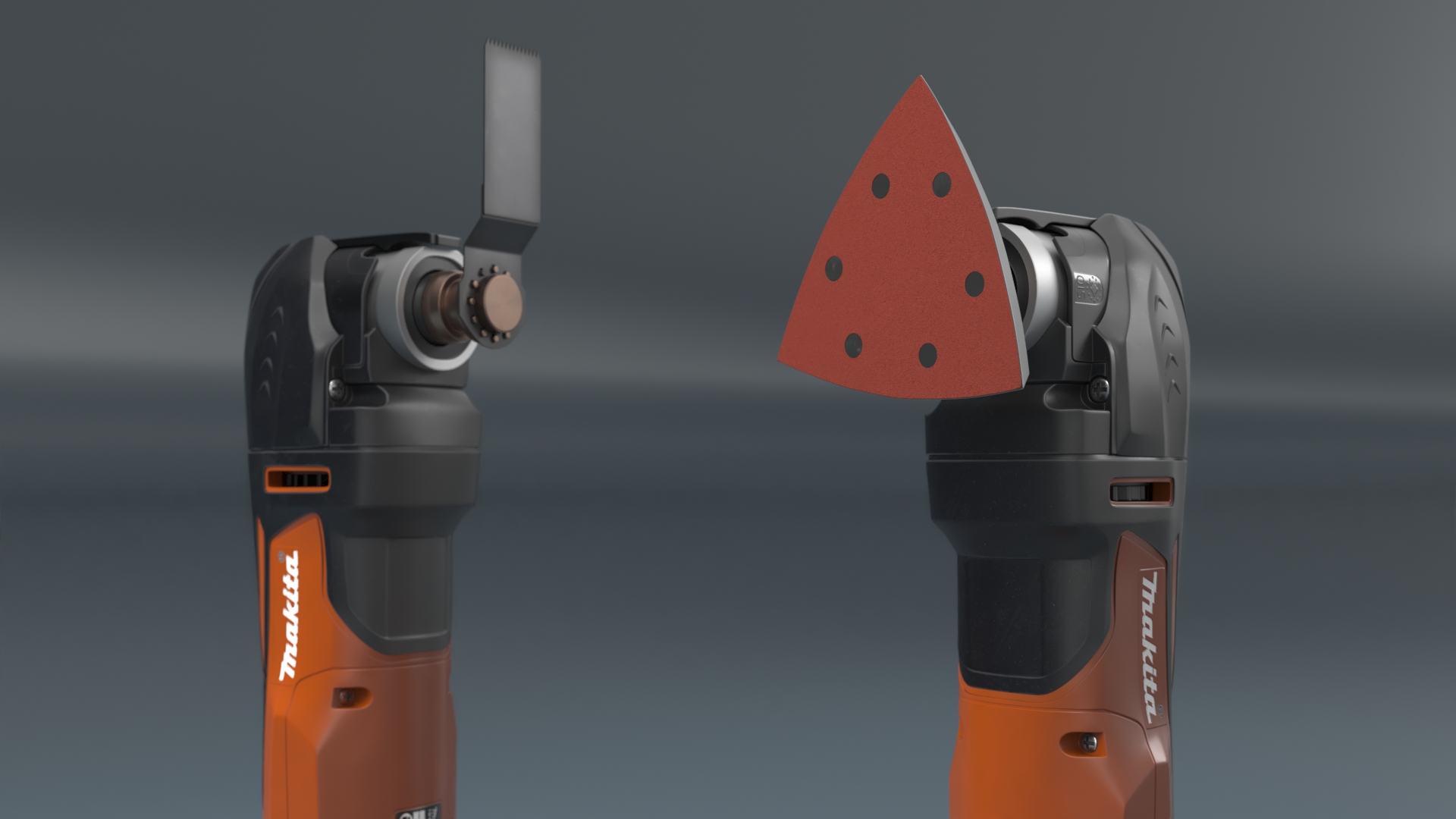 3D Makita Oscillating Multi Tool Orange