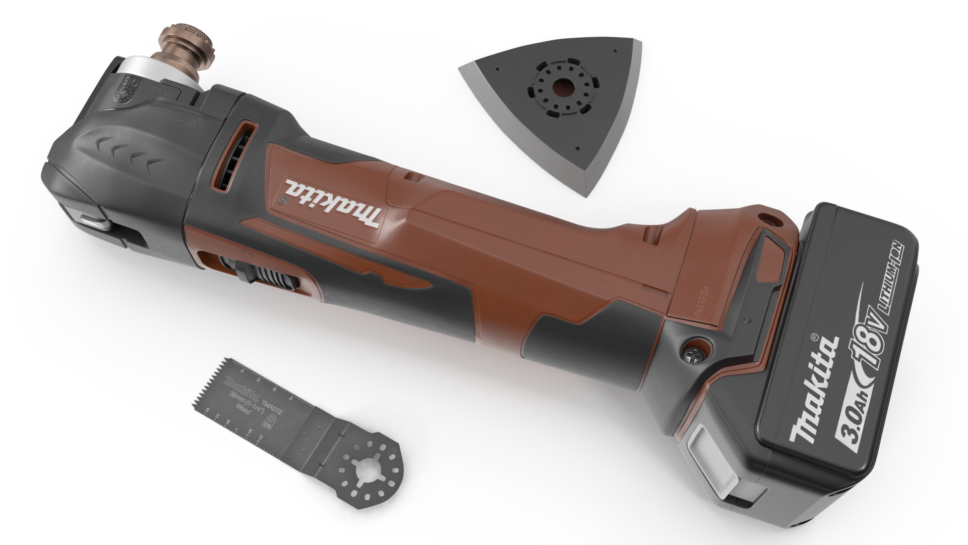 3D Makita Oscillating Multi Tool Orange