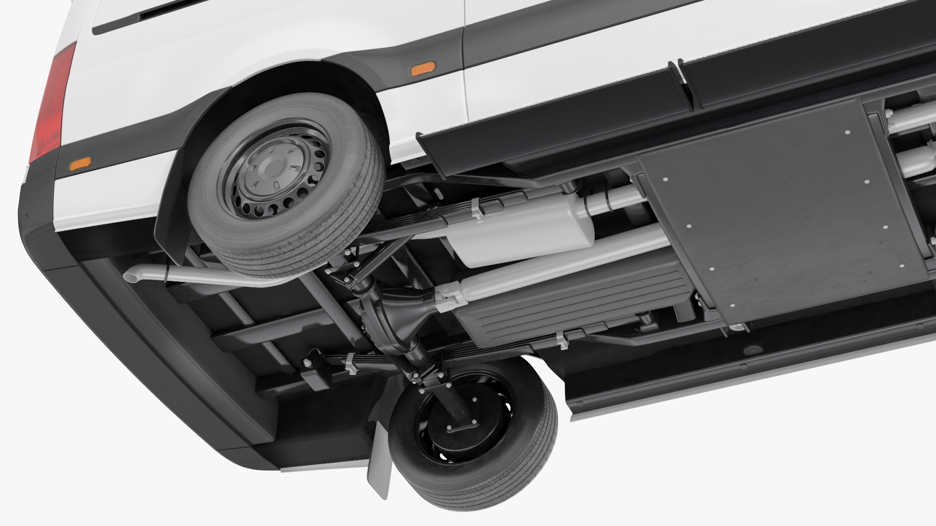 3D Armored Bulletproof SWAT Van model