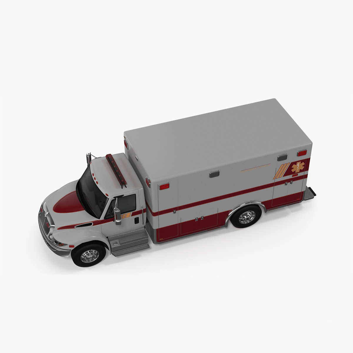 International Durastar ALS Unit Rigged for Cinema 4D 3D