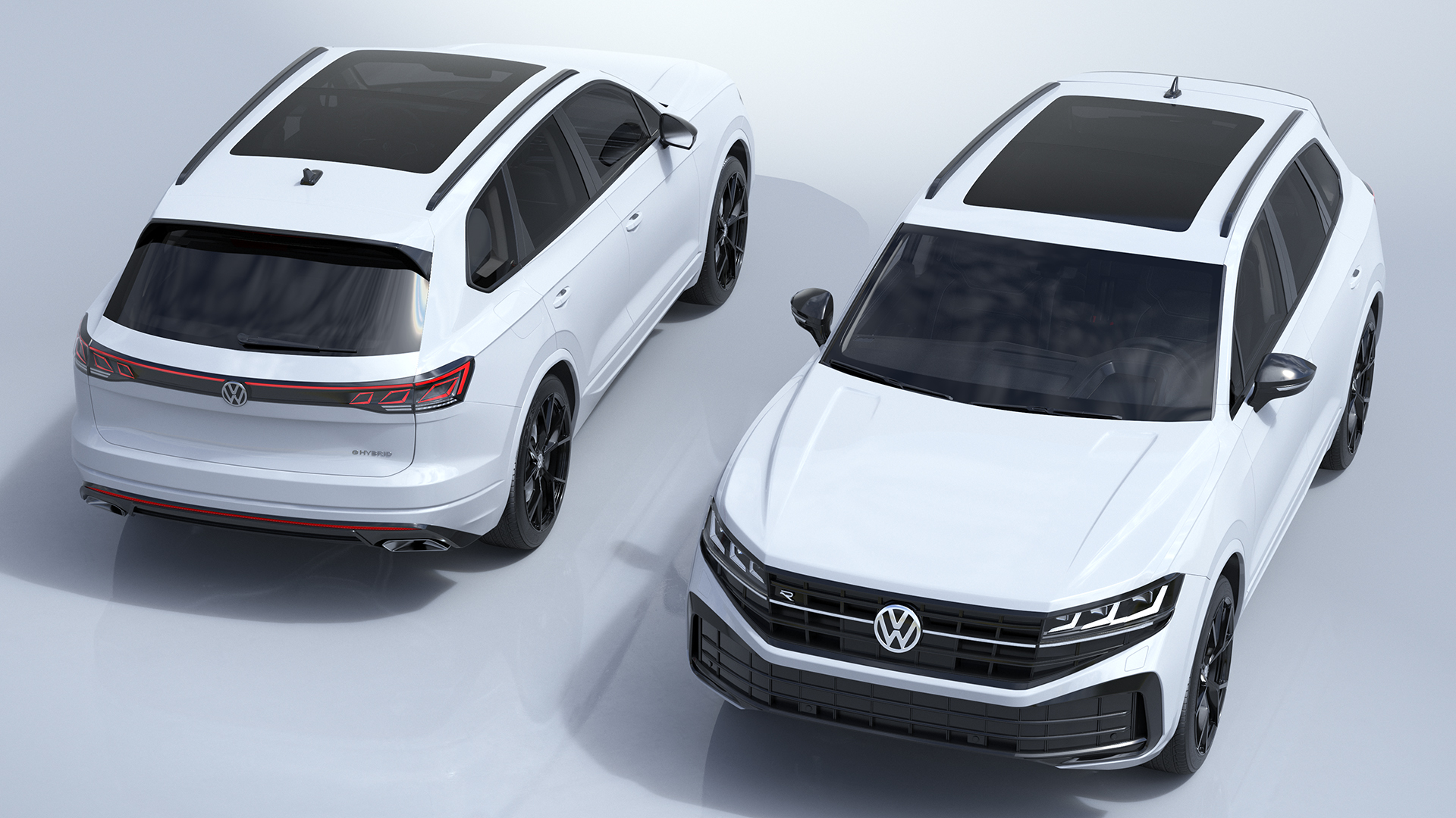 Volkswagen Touareg 2024 White 3D model