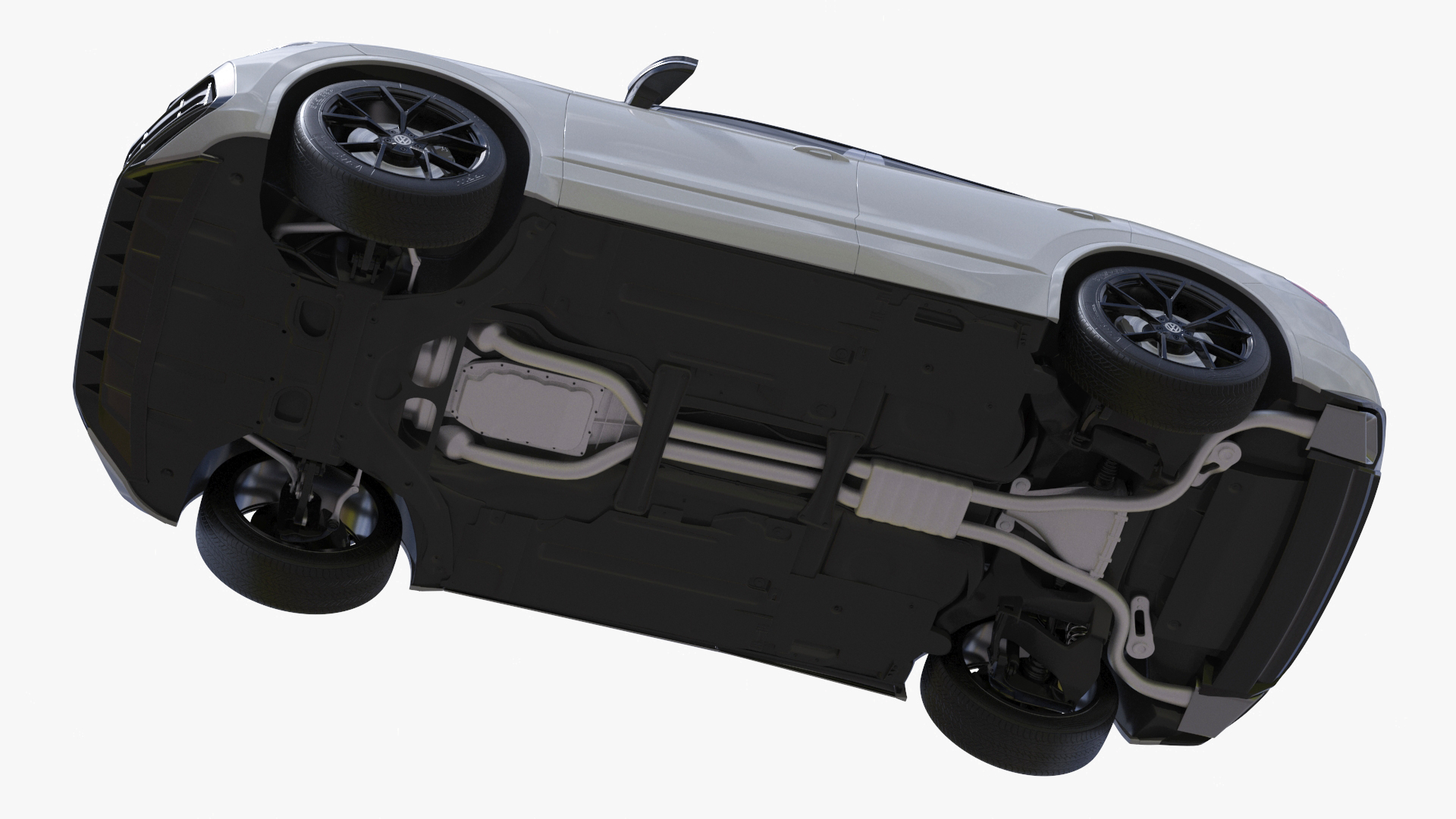 Volkswagen Touareg 2024 White 3D model