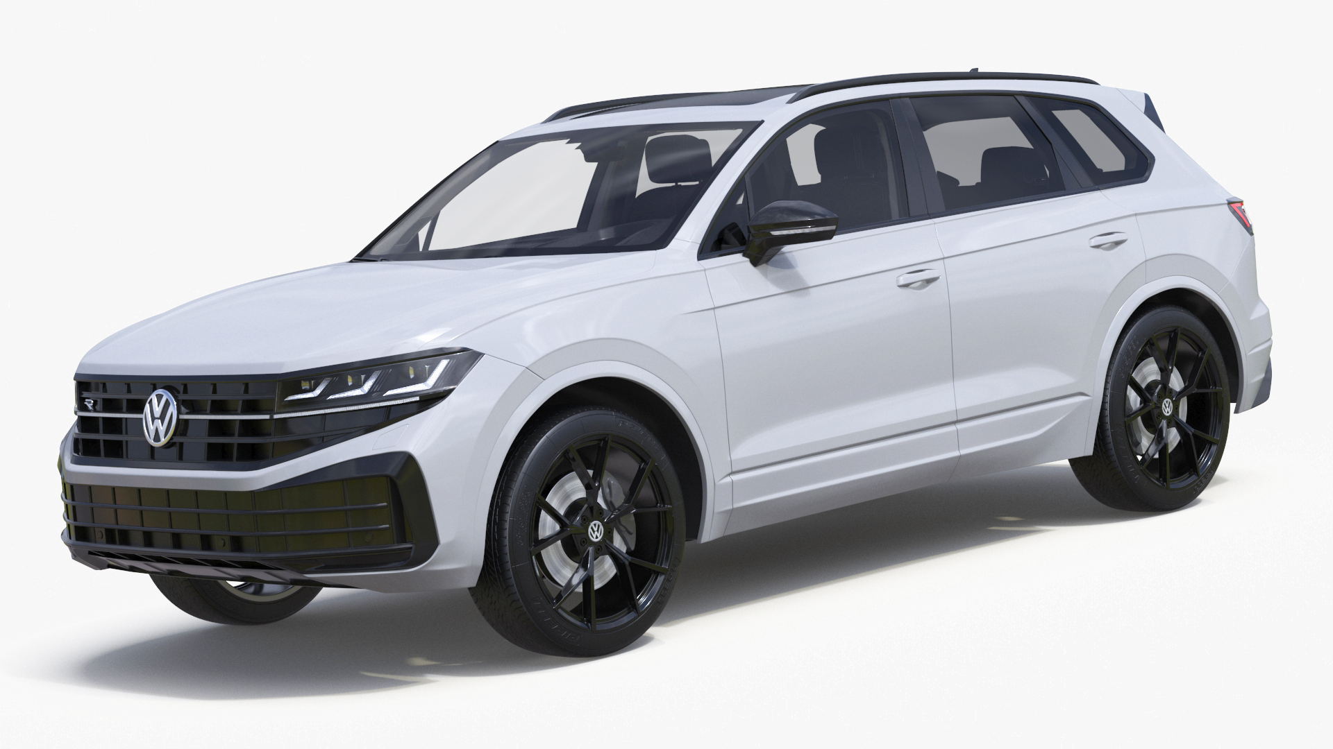 Volkswagen Touareg 2024 White 3D model