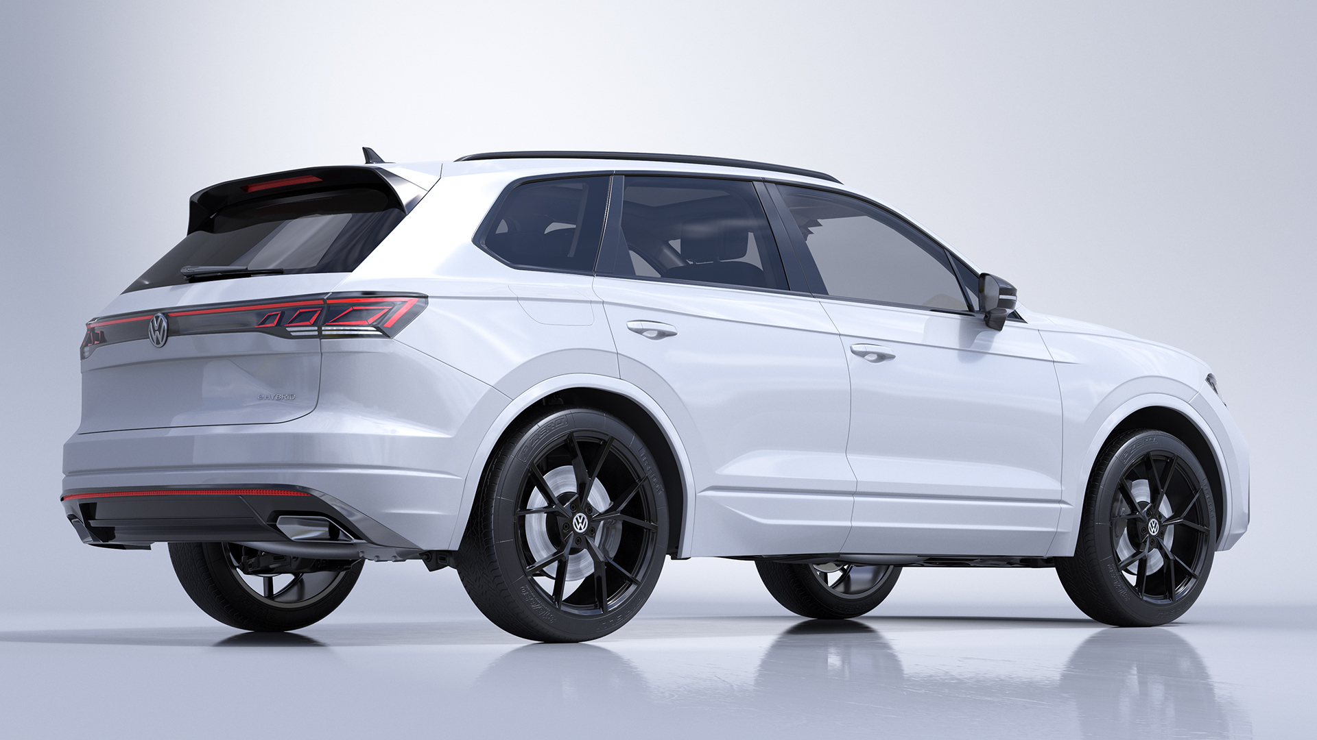 Volkswagen Touareg 2024 White 3D model