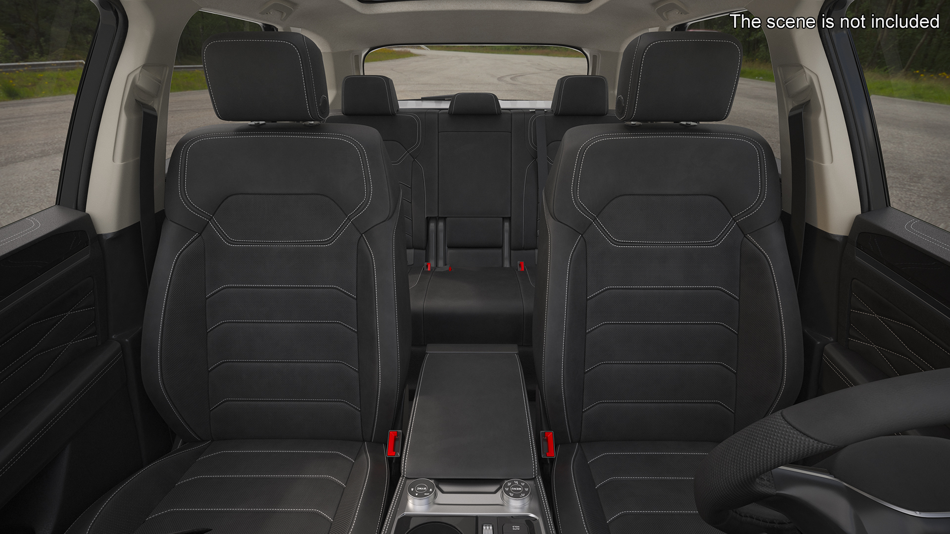 Volkswagen Touareg 2024 White 3D model