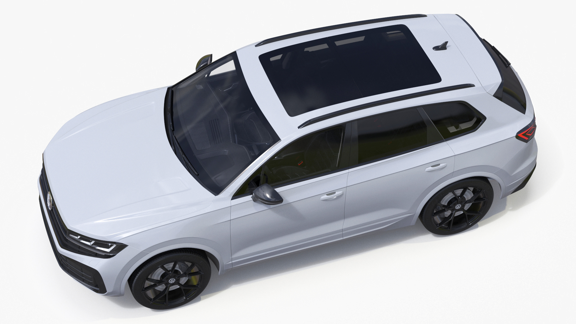 Volkswagen Touareg 2024 White 3D model