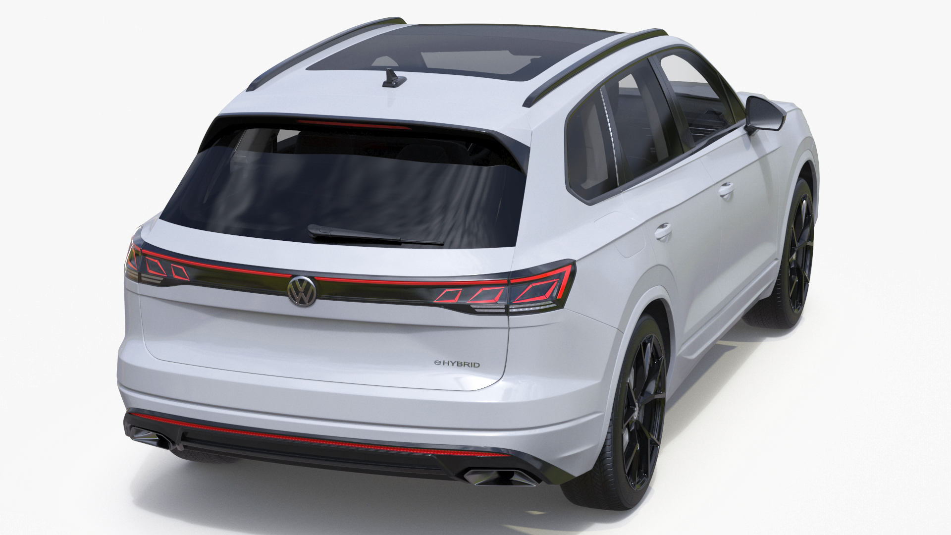 Volkswagen Touareg 2024 White 3D model