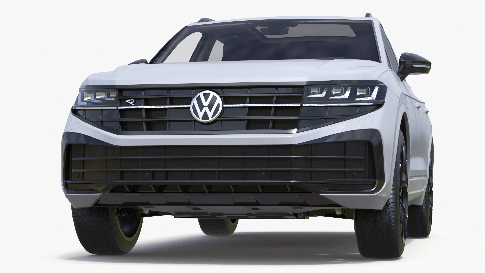 Volkswagen Touareg 2024 White 3D model