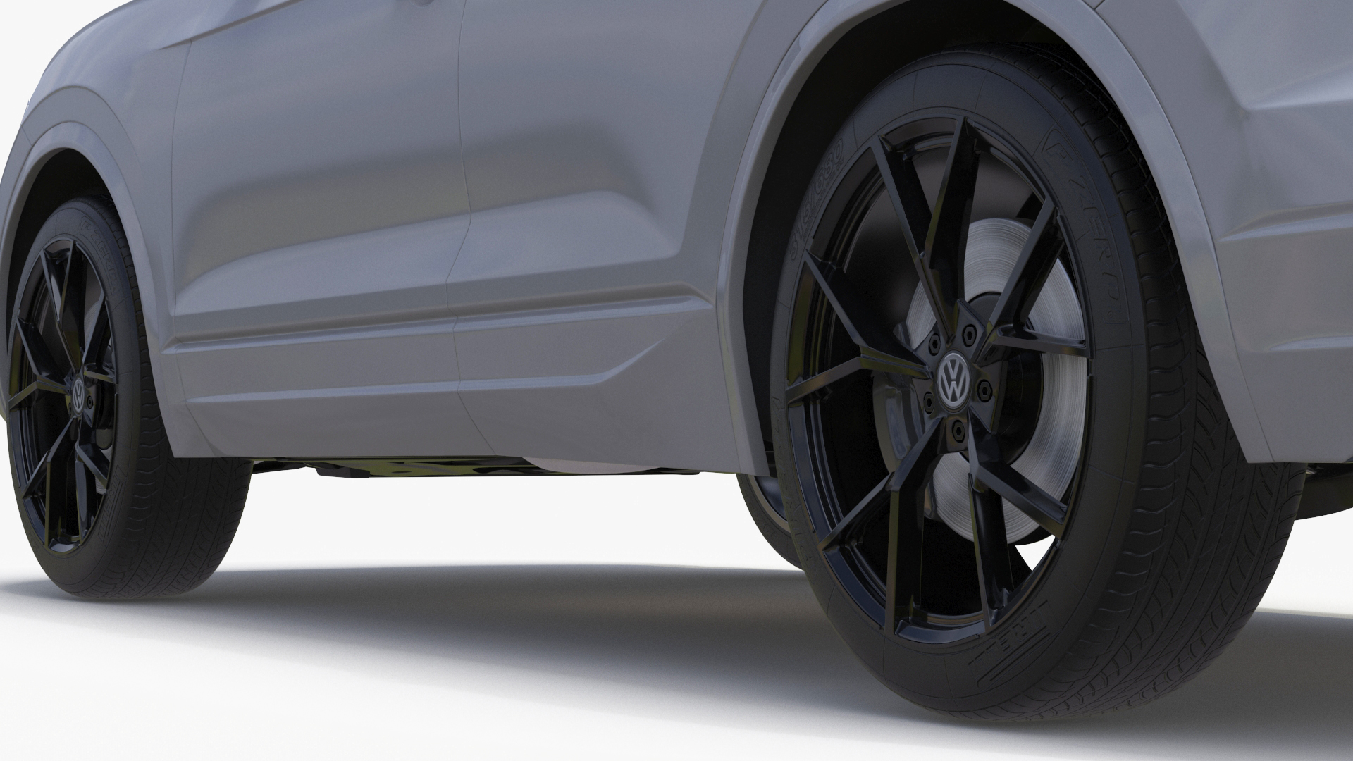 Volkswagen Touareg 2024 White 3D model