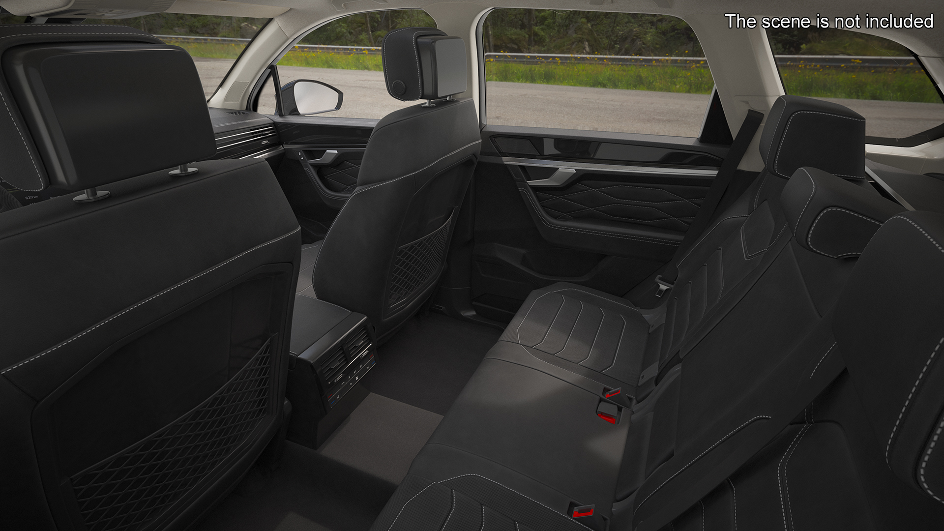 Volkswagen Touareg 2024 White 3D model