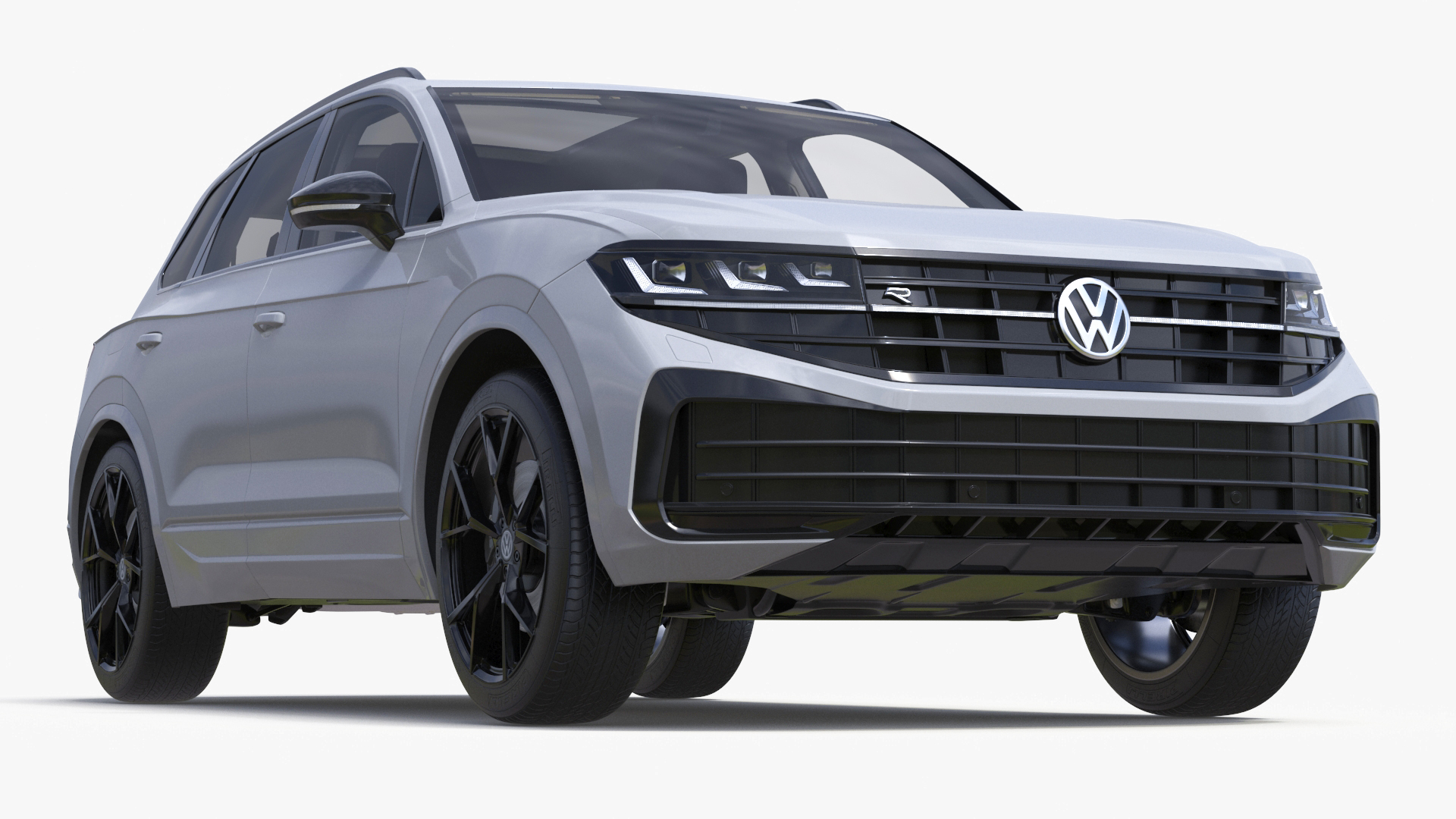Volkswagen Touareg 2024 White 3D model