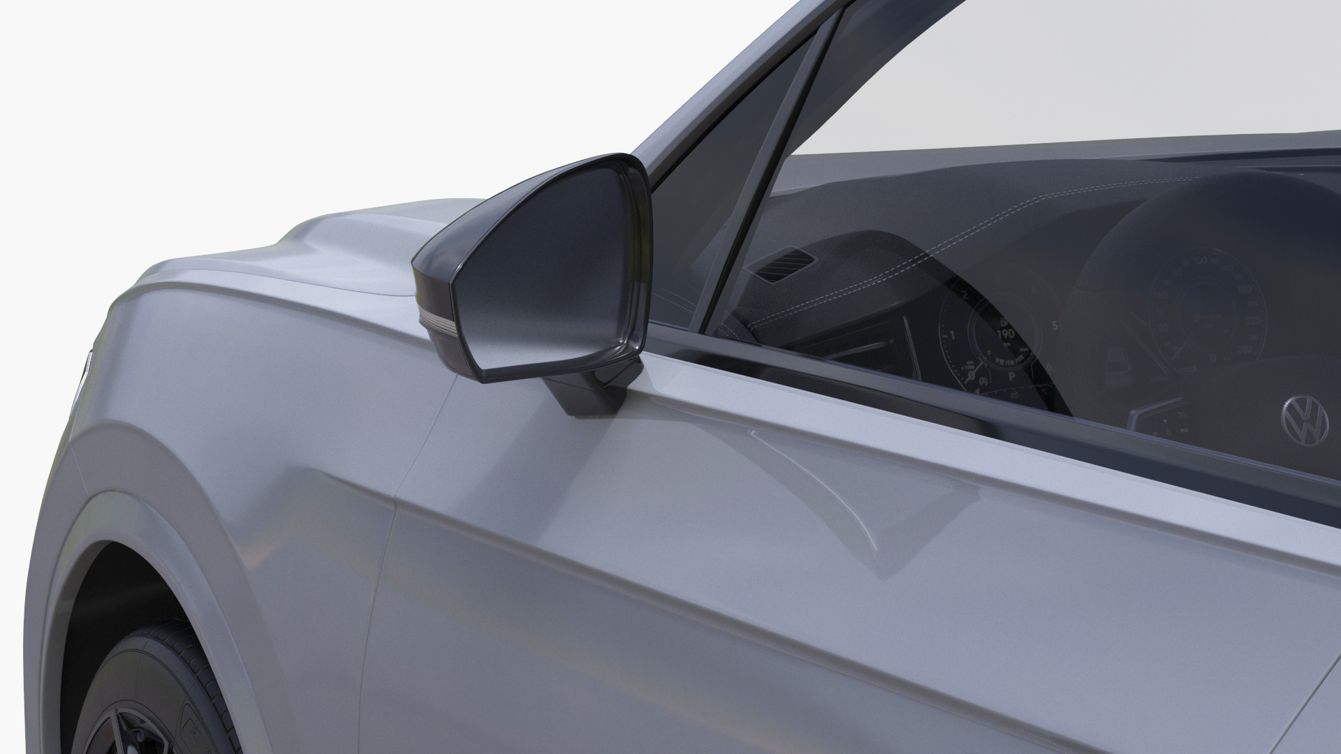 Volkswagen Touareg 2024 White 3D model
