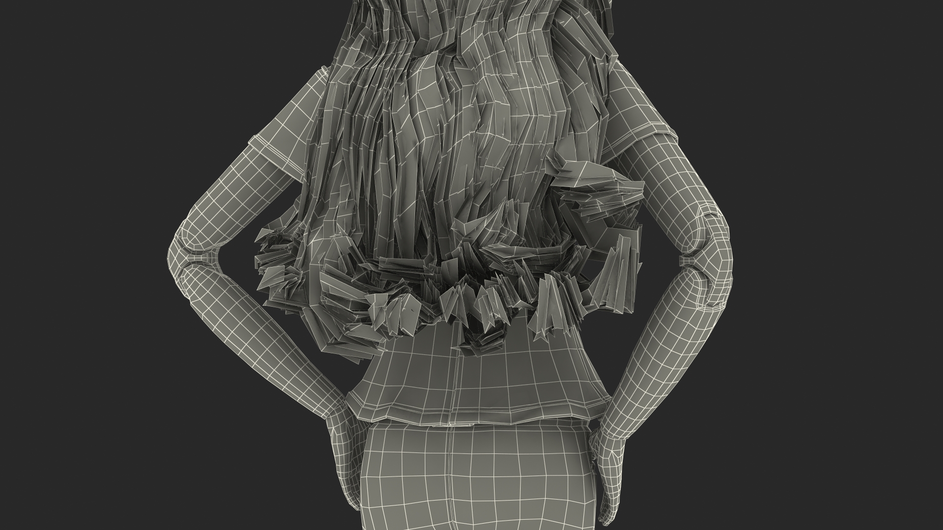 3D Barbie Doll in Shorts
