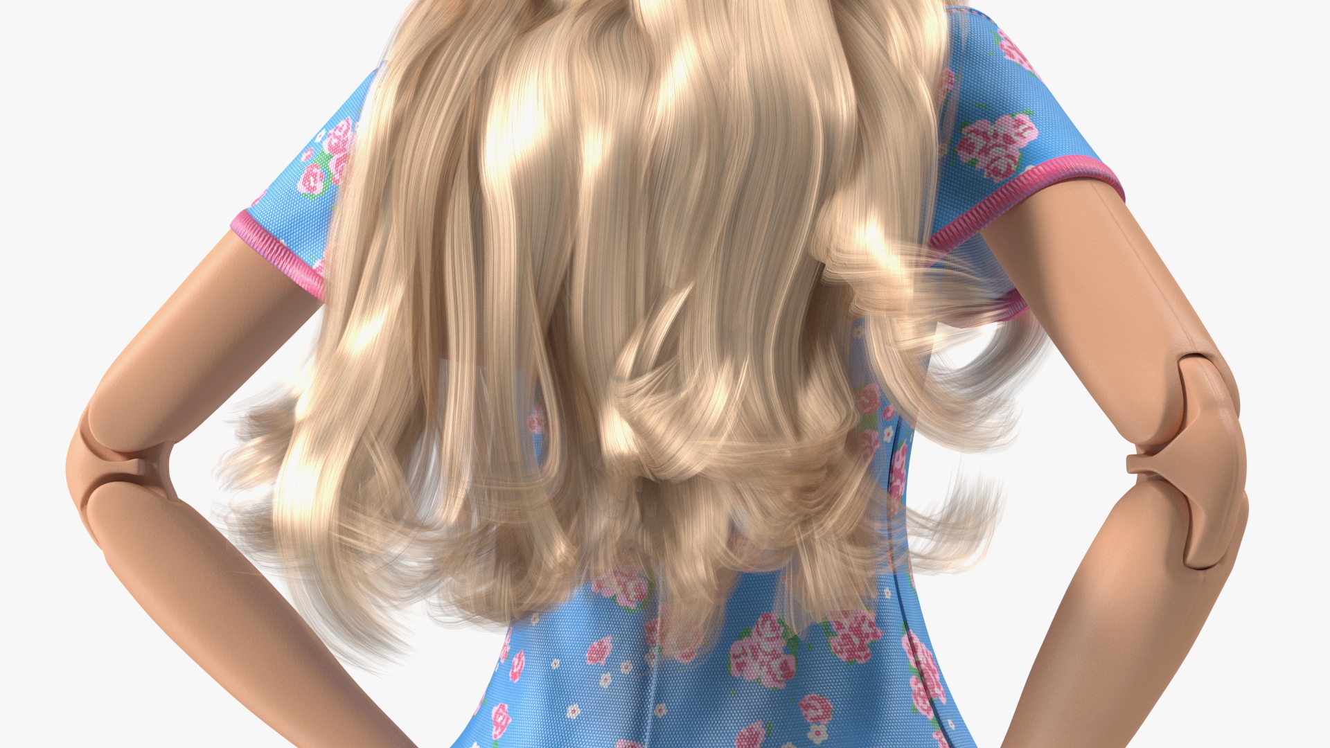 3D Barbie Doll in Shorts