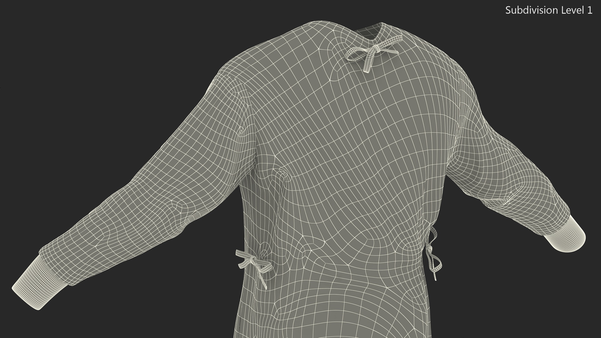 Surgeon Gown 3D