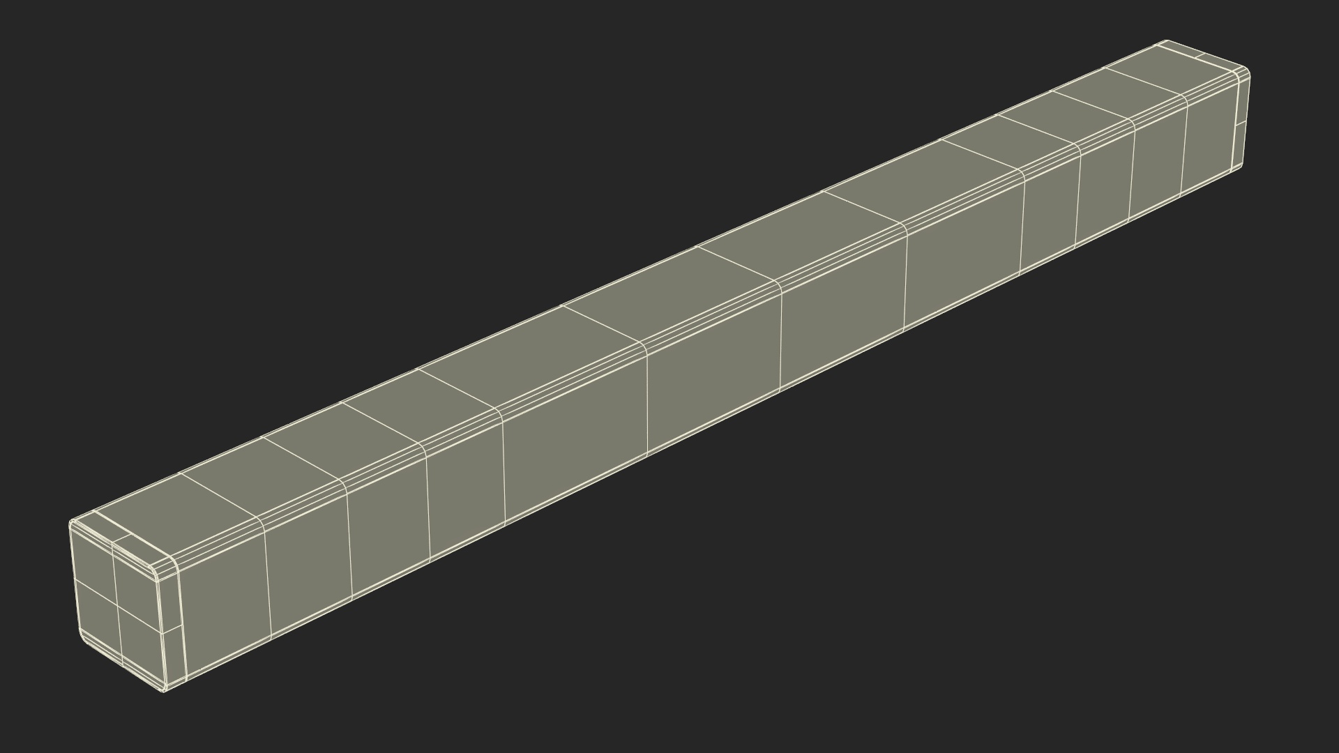 3D Checkout Lane Belt Divider