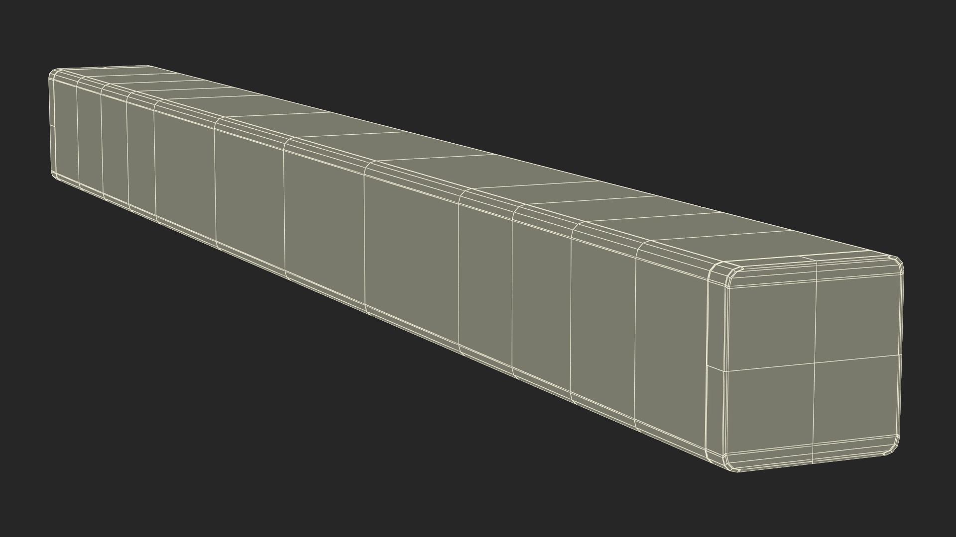 3D Checkout Lane Belt Divider