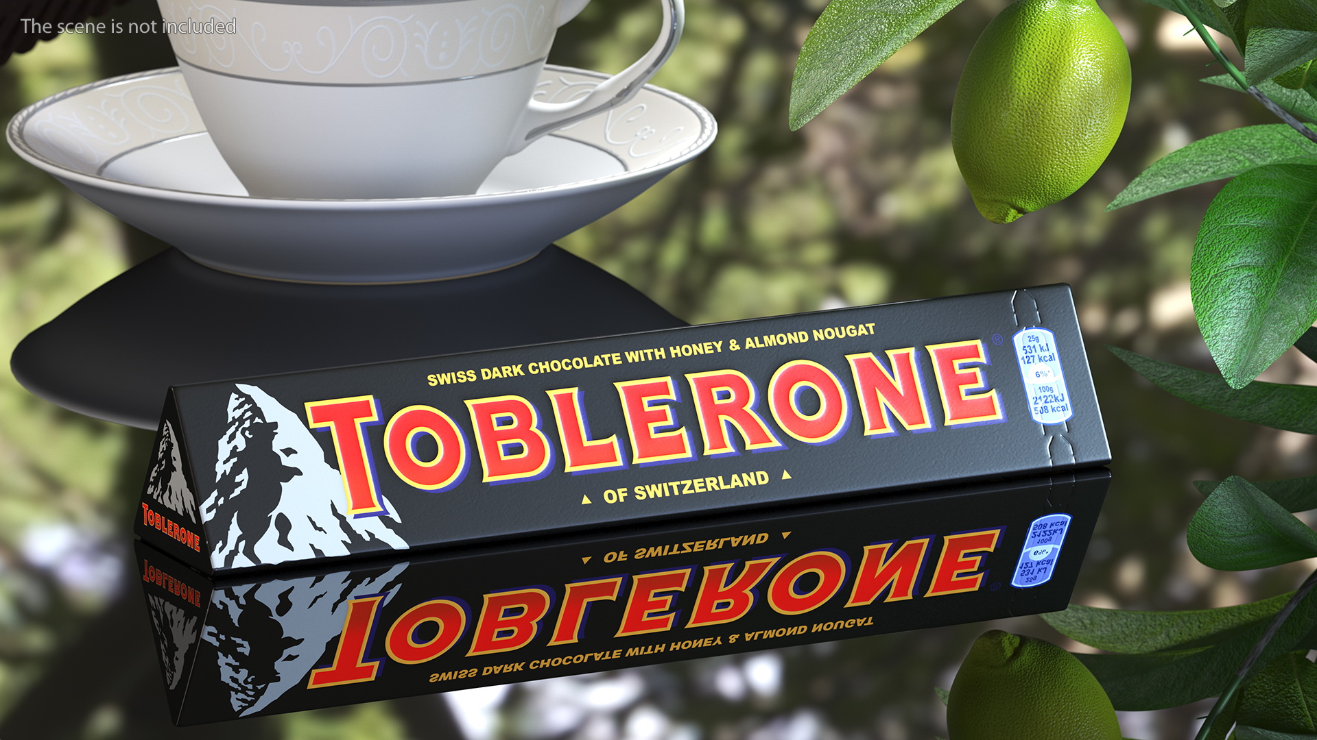 Toblerone Dark Chocolates Box 3D model