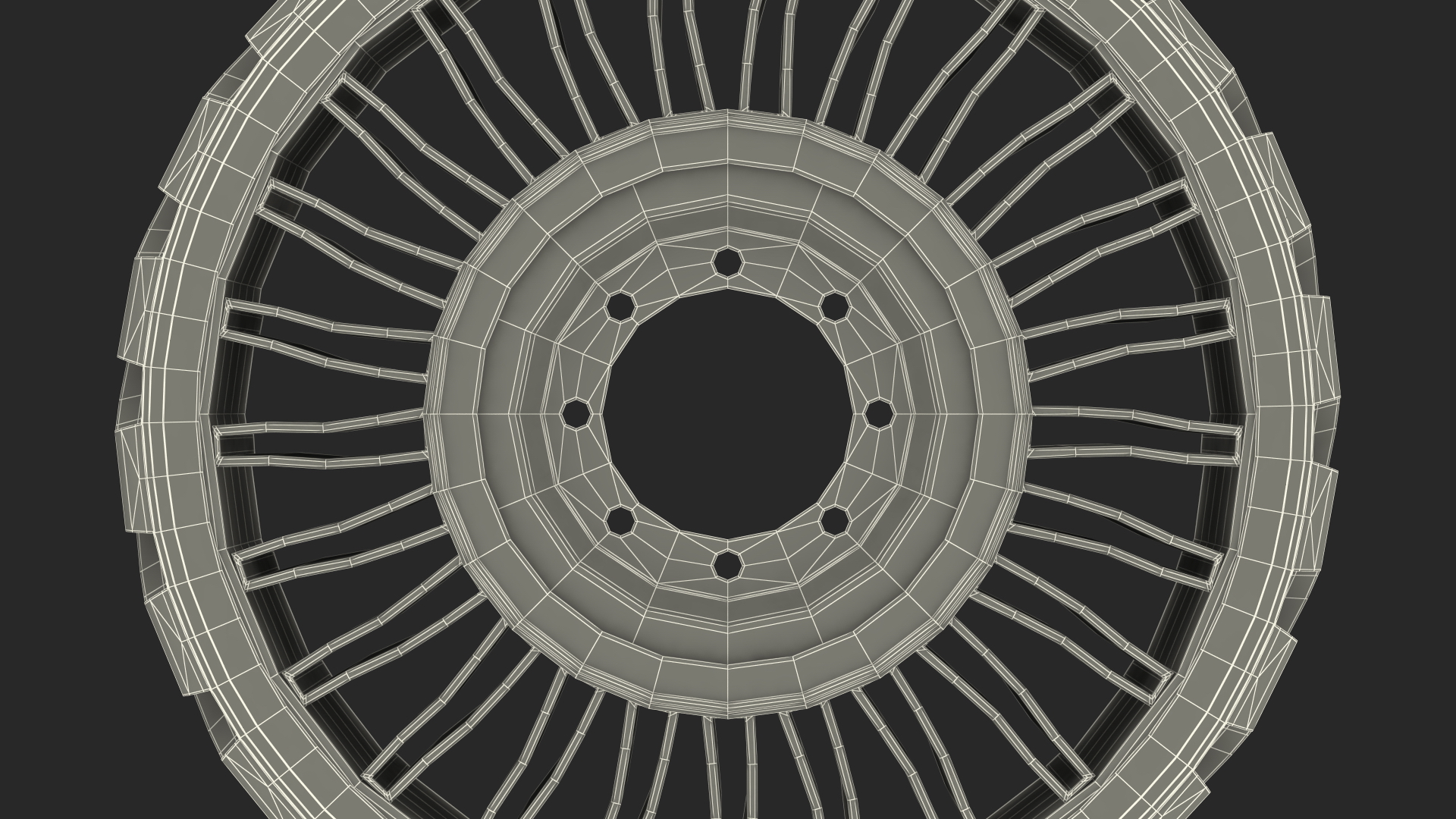Michelin X Tweel All Terrain Dirty 3D model
