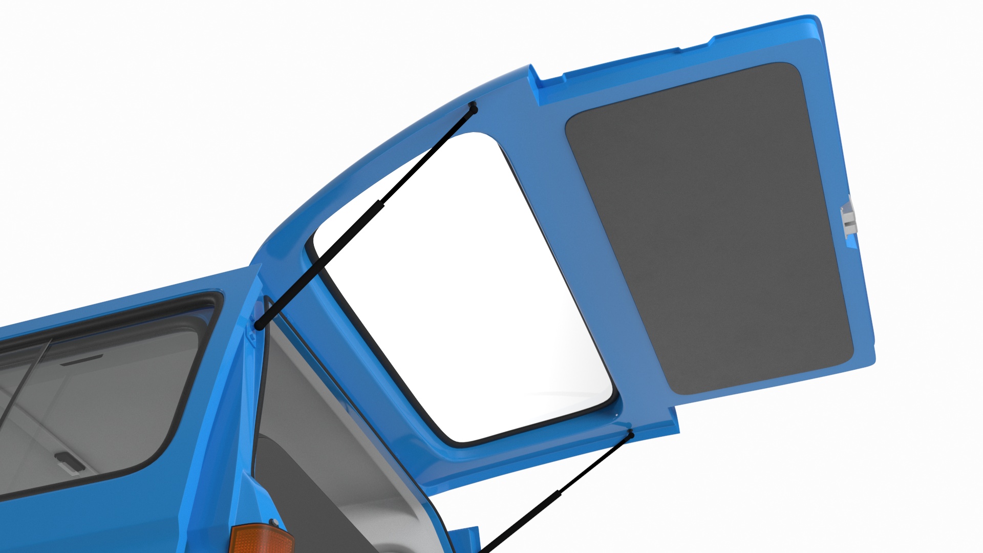 Generic Passenger Minivan Rigged 3D